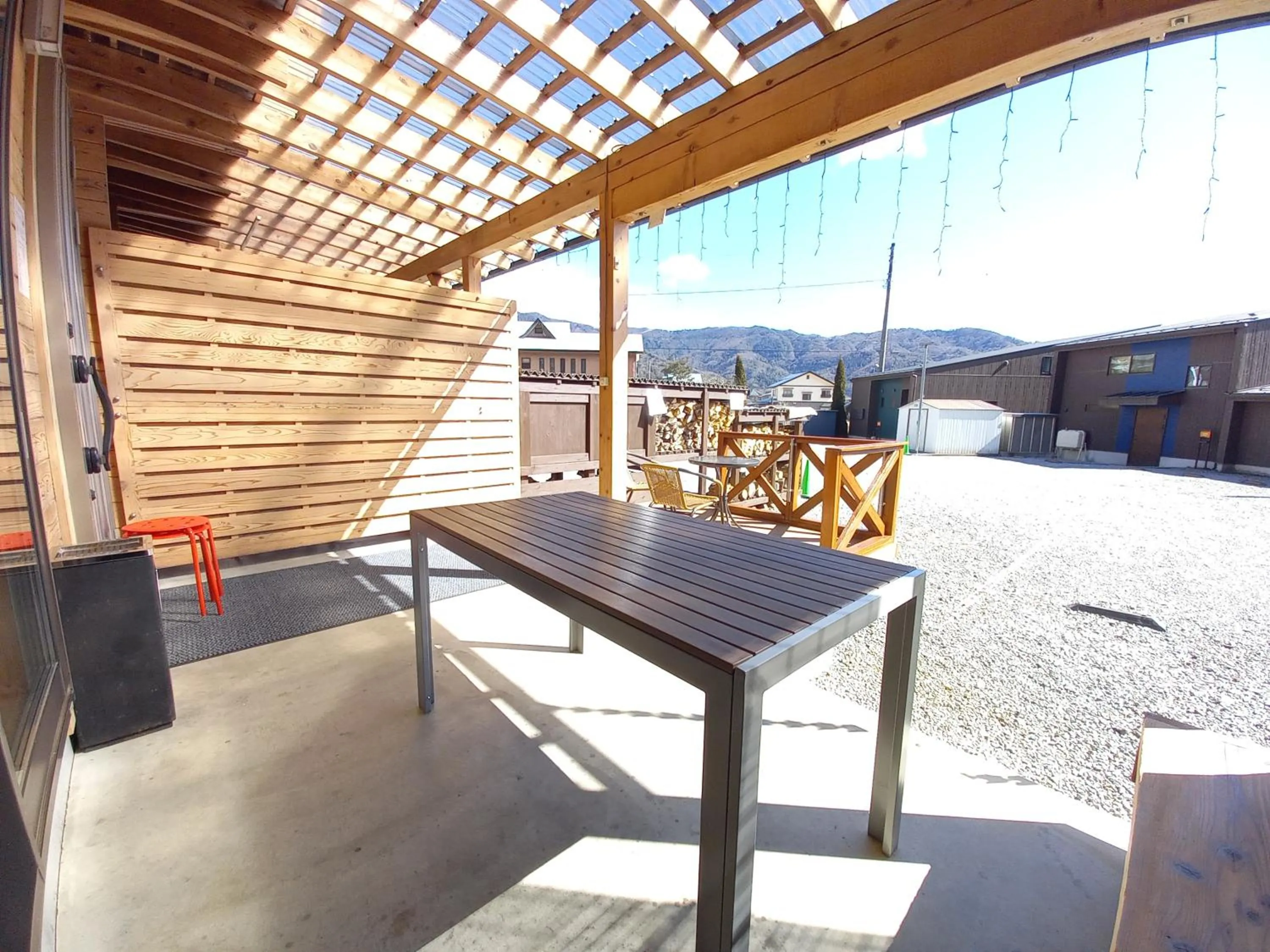 Balcony/Terrace in Villa Orange Cabin