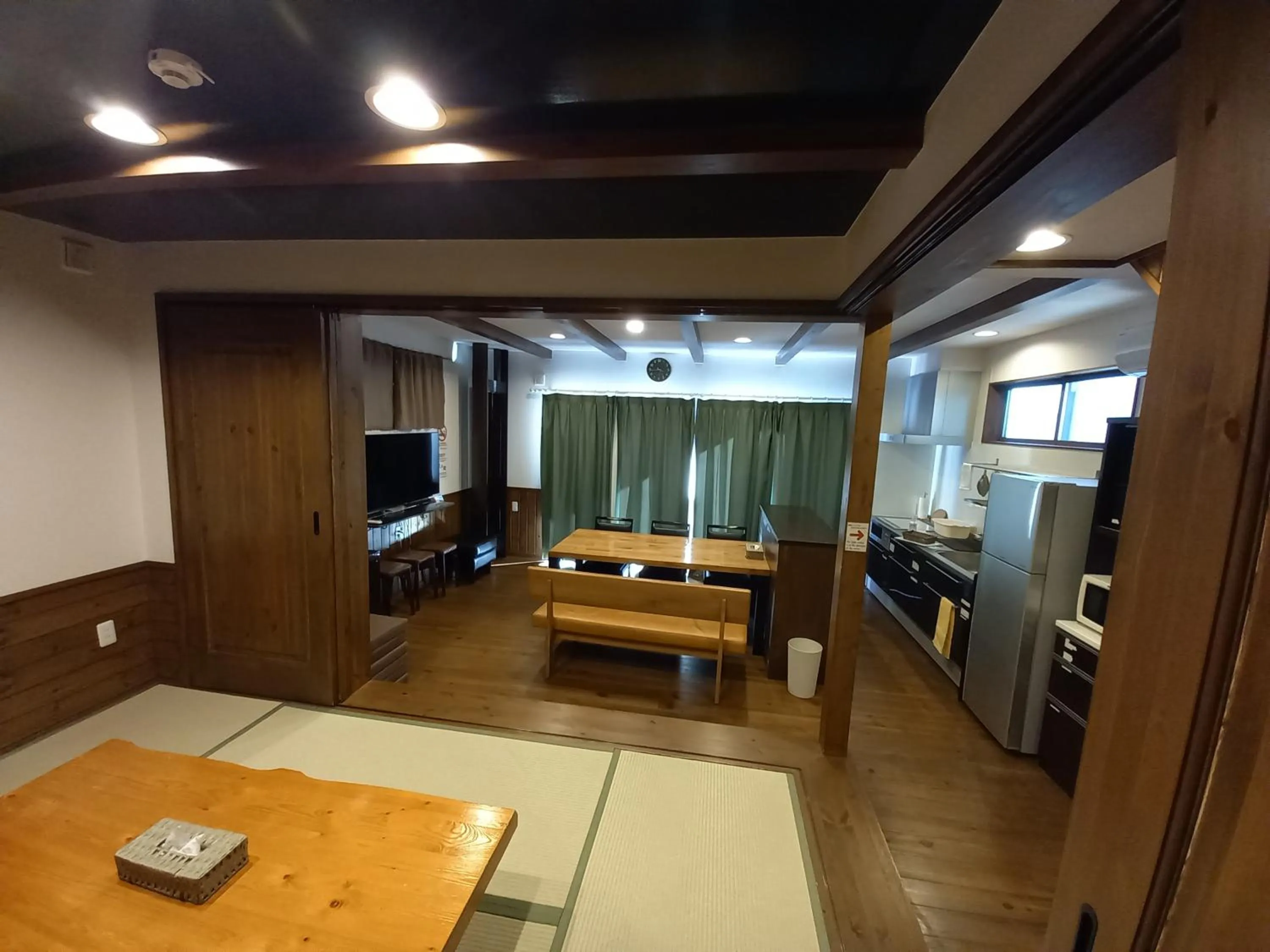 Living room in Villa Orange Cabin