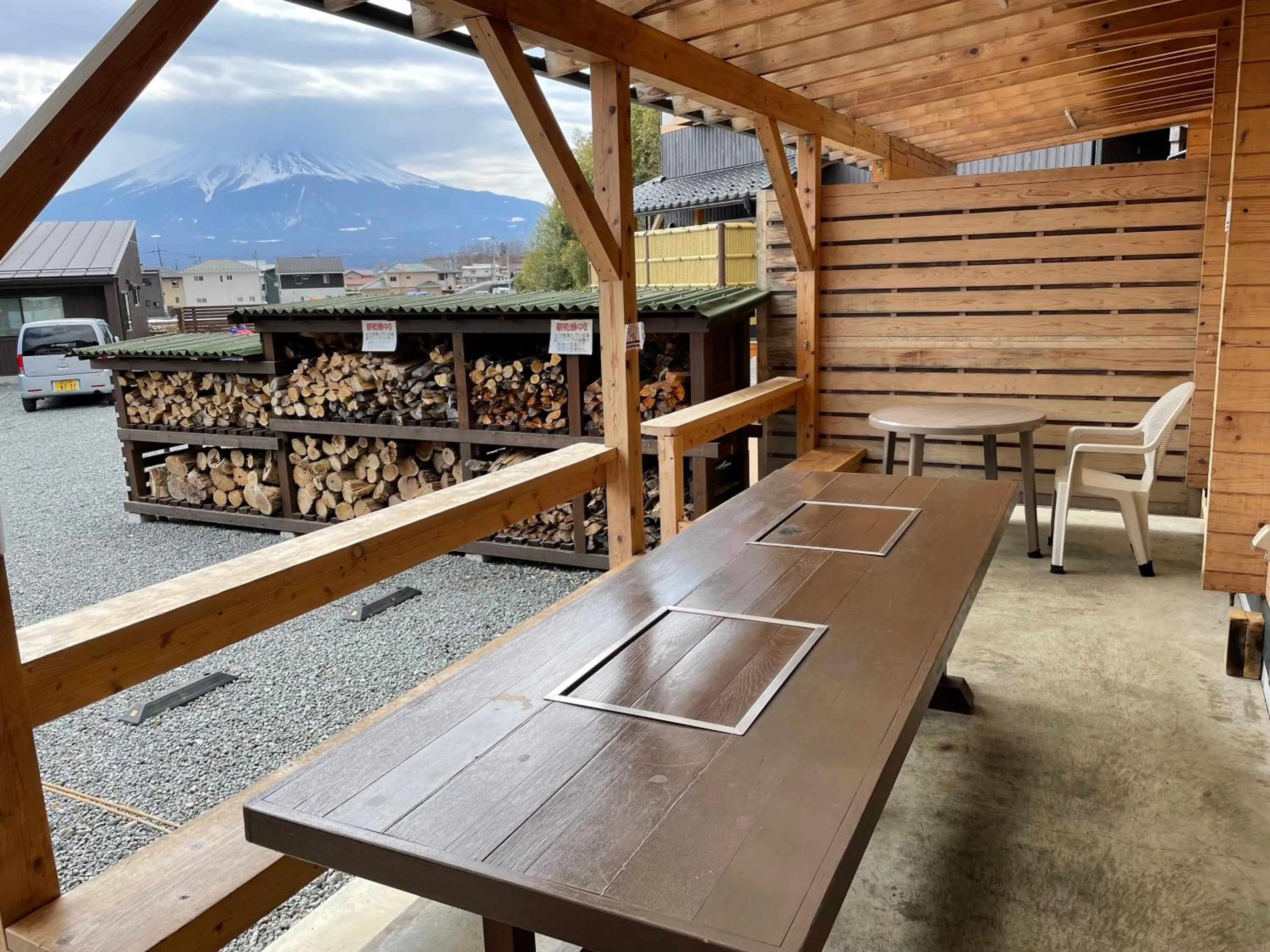 Balcony/Terrace in Villa Orange Cabin