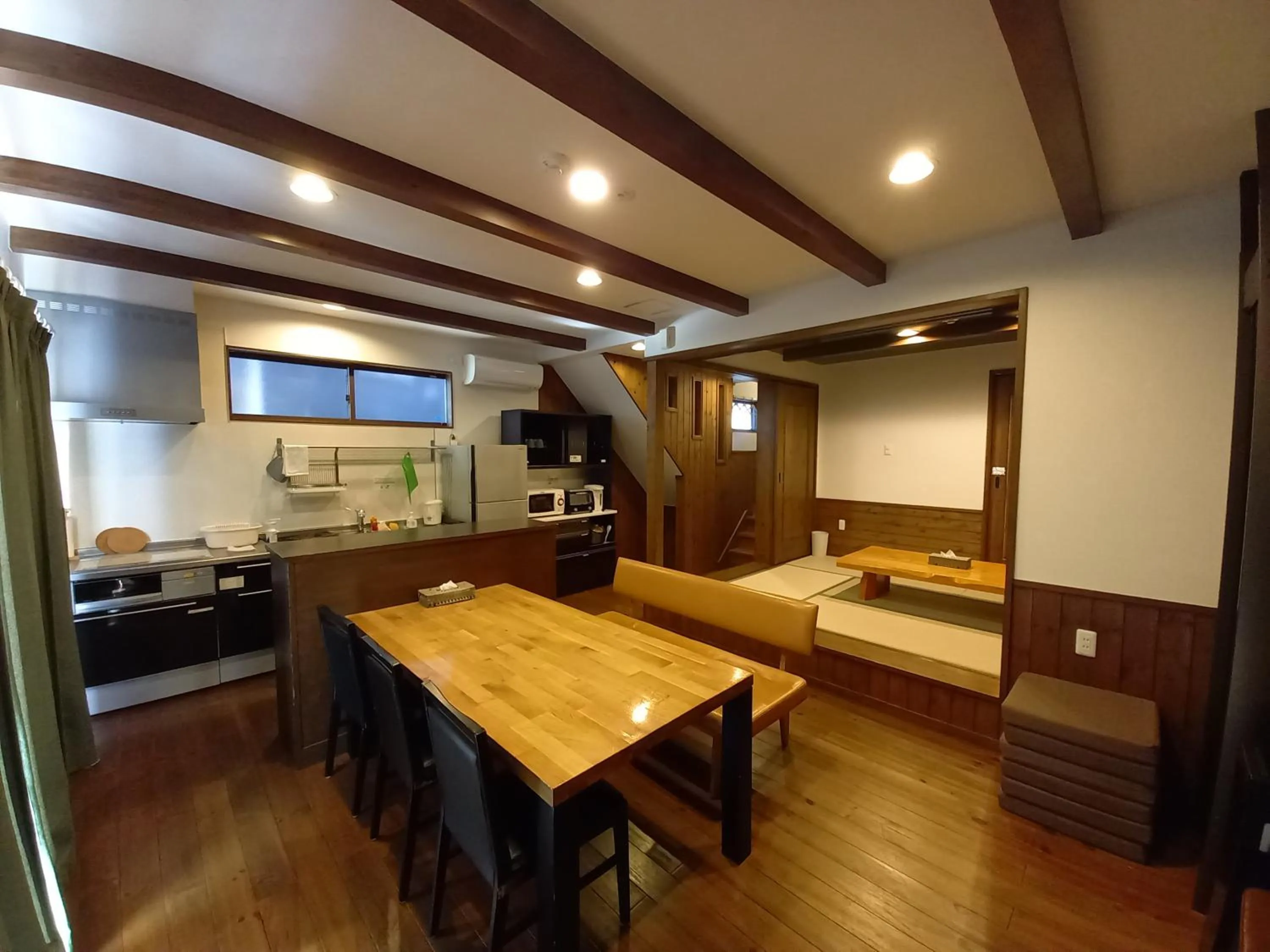 Living room in Villa Orange Cabin