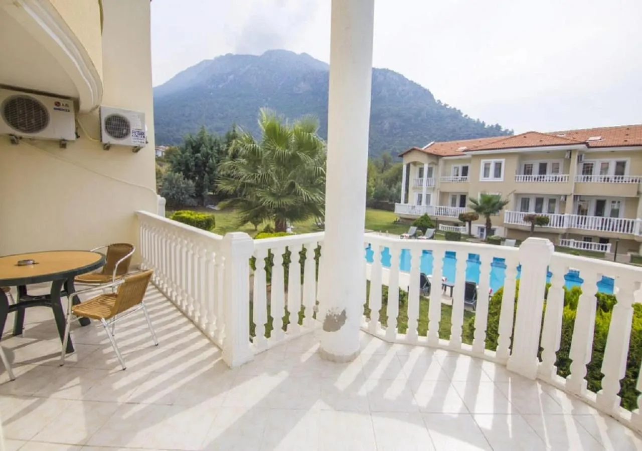 Balcony/Terrace in Gold Lion Apart Hotel