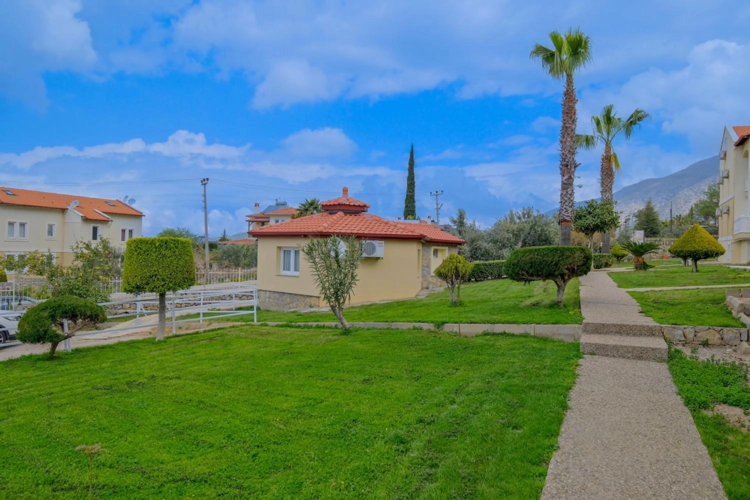 Garden view in Gold Lion Apart Hotel