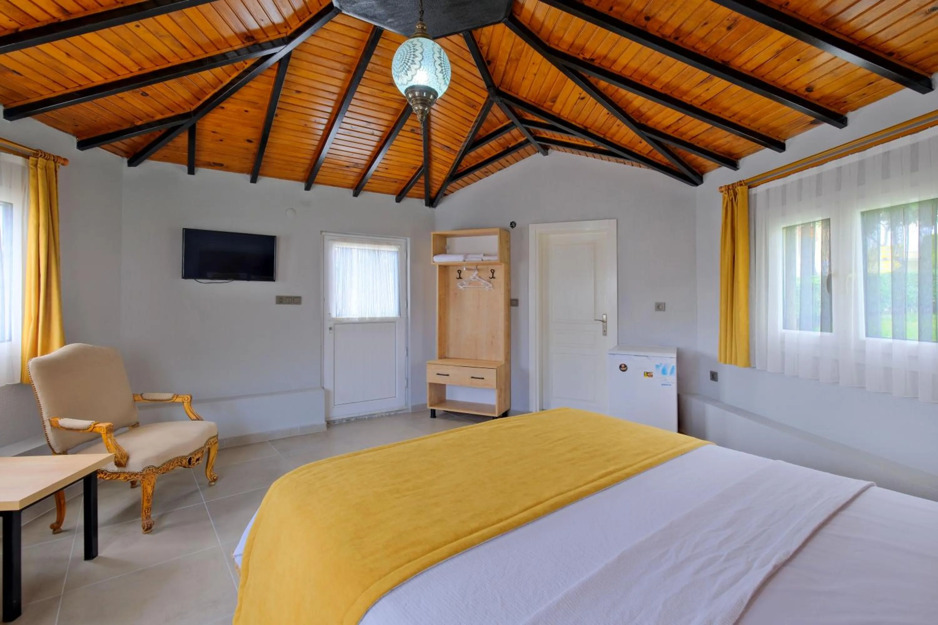 Bedroom in Gold Lion Apart Hotel