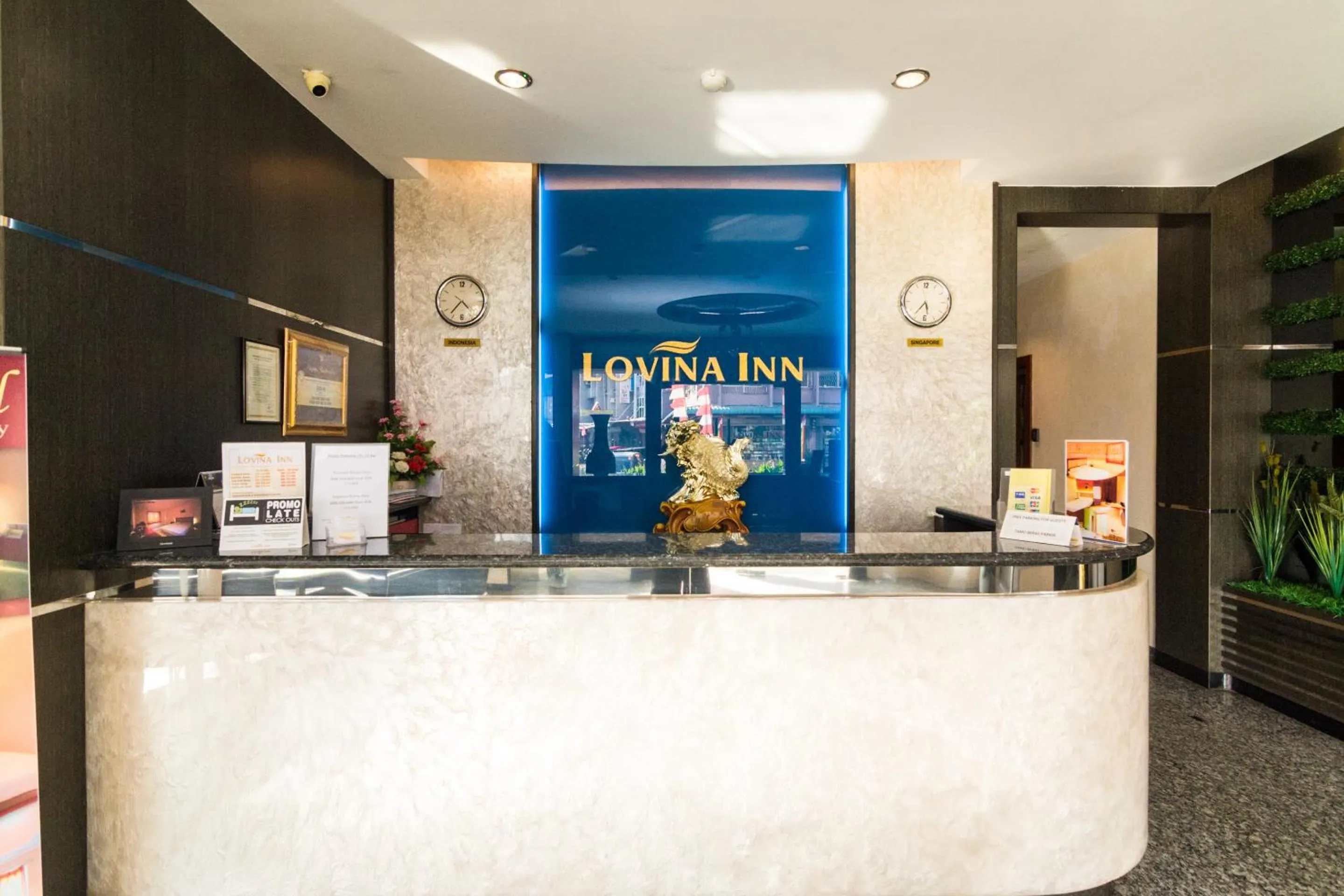 Lobby or reception in Lovina Inn - Nagoya Batam