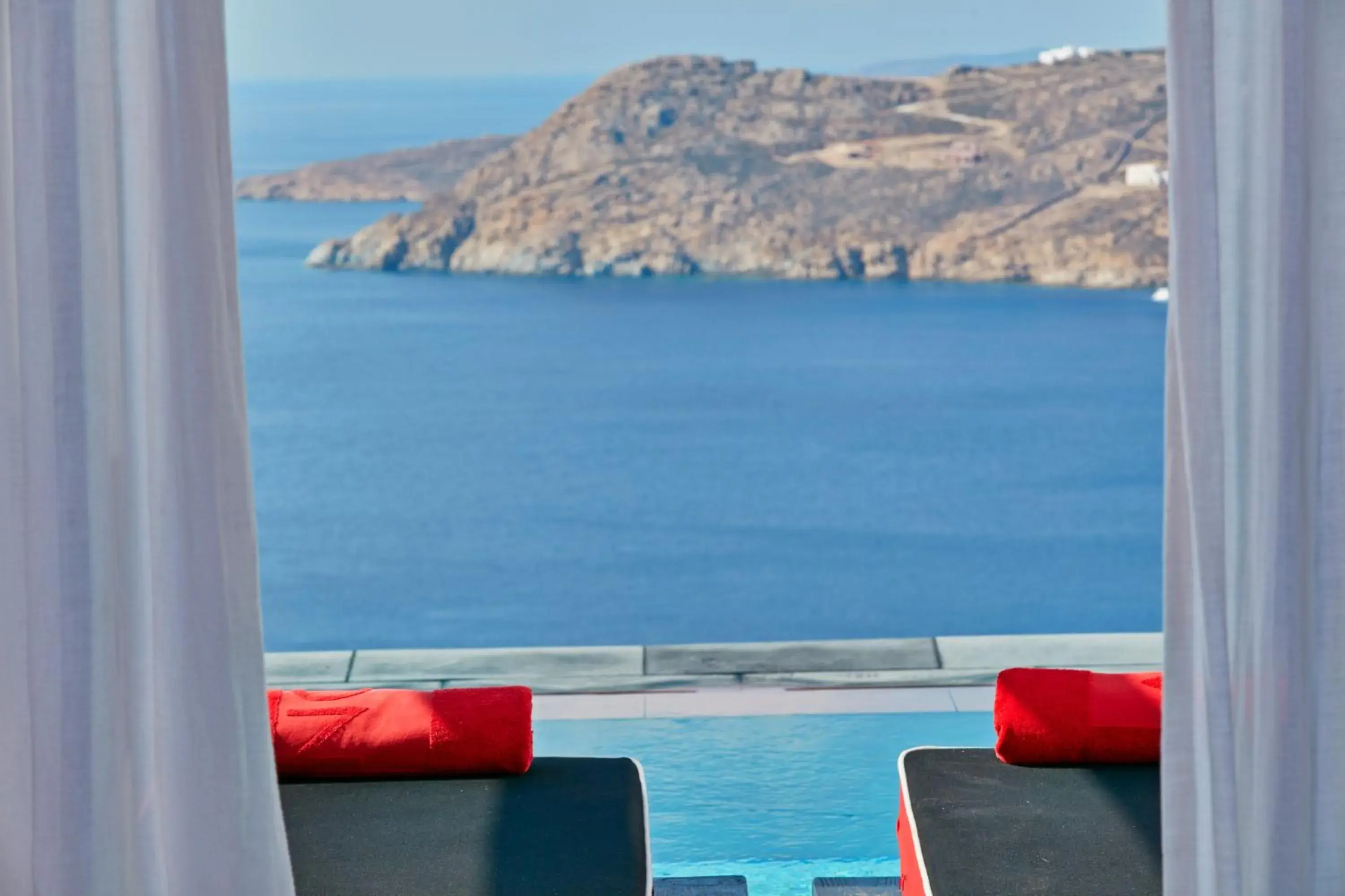 Pure sea view room with private pool in Myconian Avaton, a Member of Design Hotels Pure sea view room with private pool in Myconian Avaton, a Member of Design Hotels