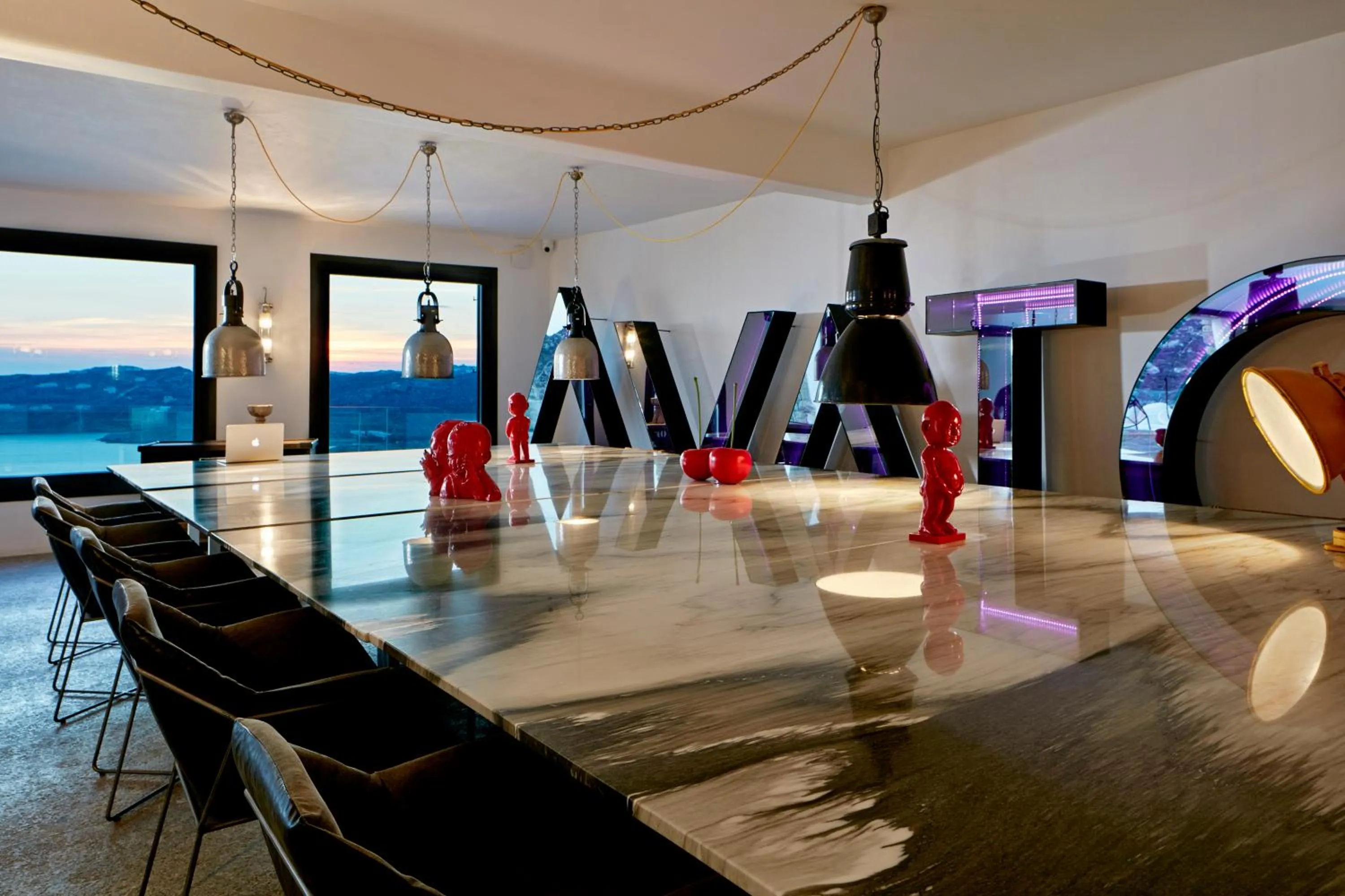 Lobby or reception in Myconian Avaton, a Member of Design Hotels