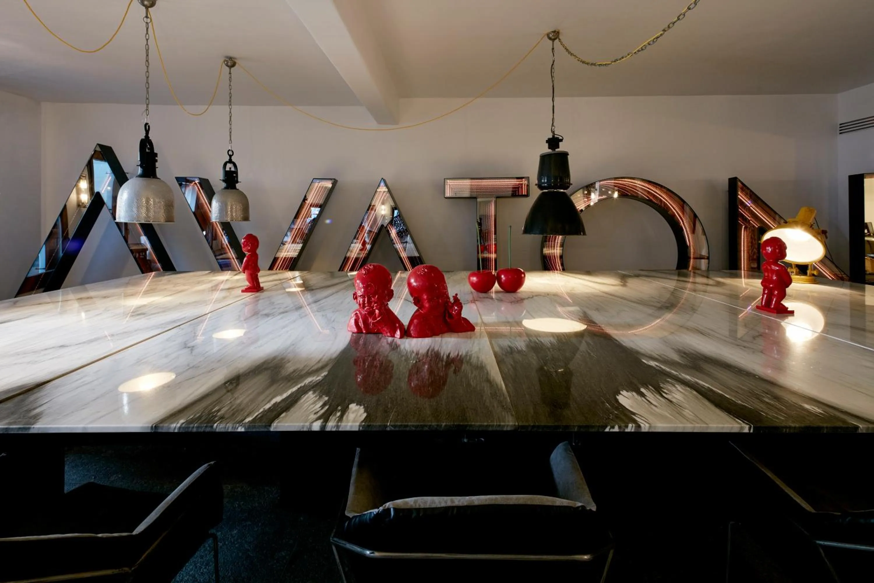 Lobby or reception in Myconian Avaton, a Member of Design Hotels