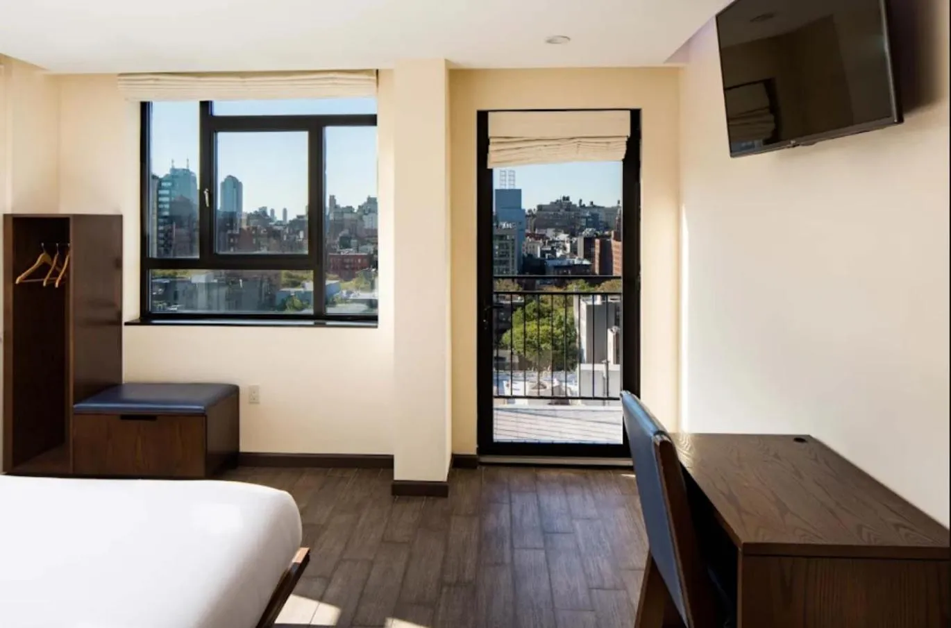 View (from property/room), Bed in Orchard Street Hotel