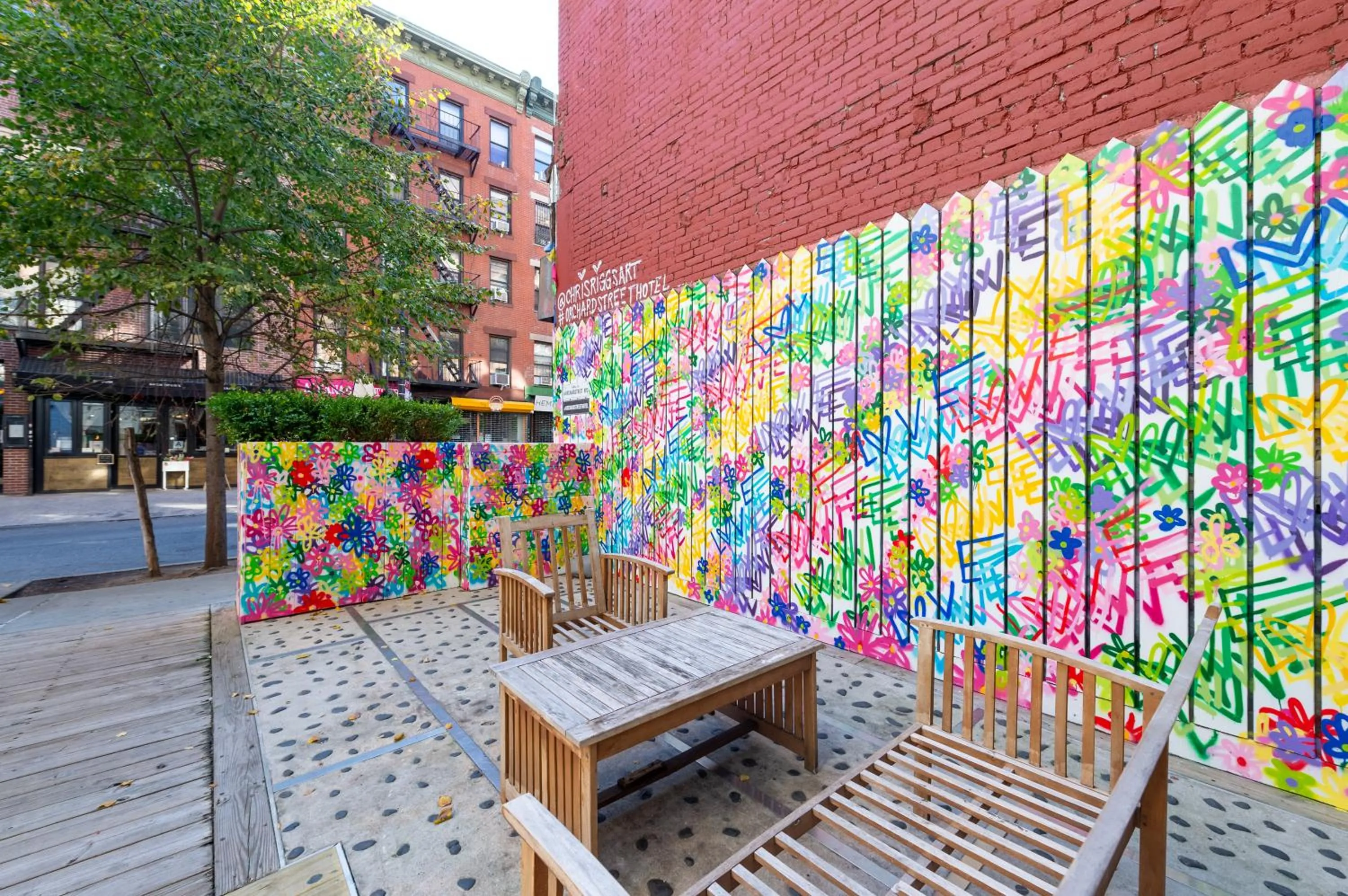 Facade/entrance in Orchard Street Hotel