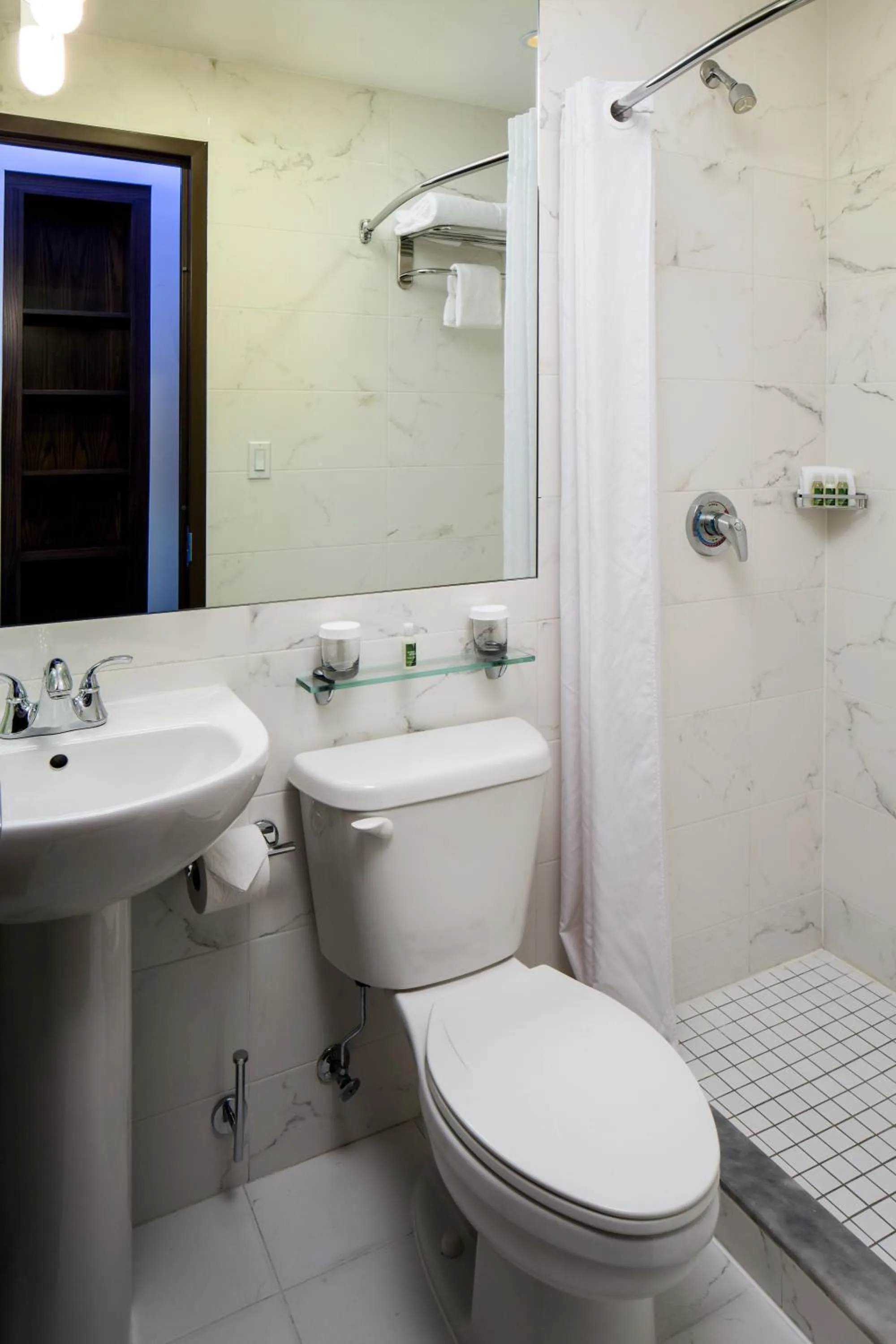 Toilet in Orchard Street Hotel