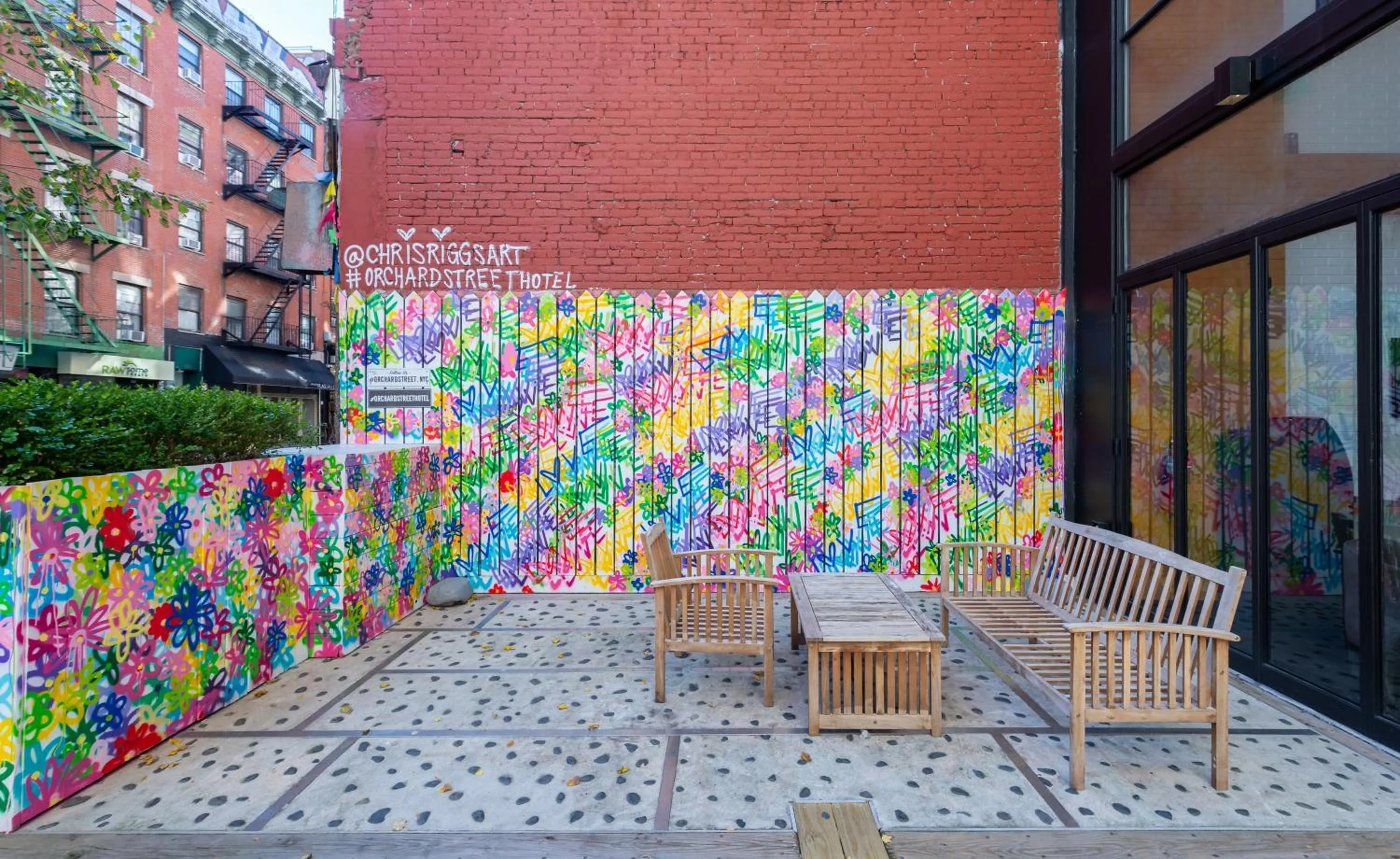 Facade/entrance in Orchard Street Hotel