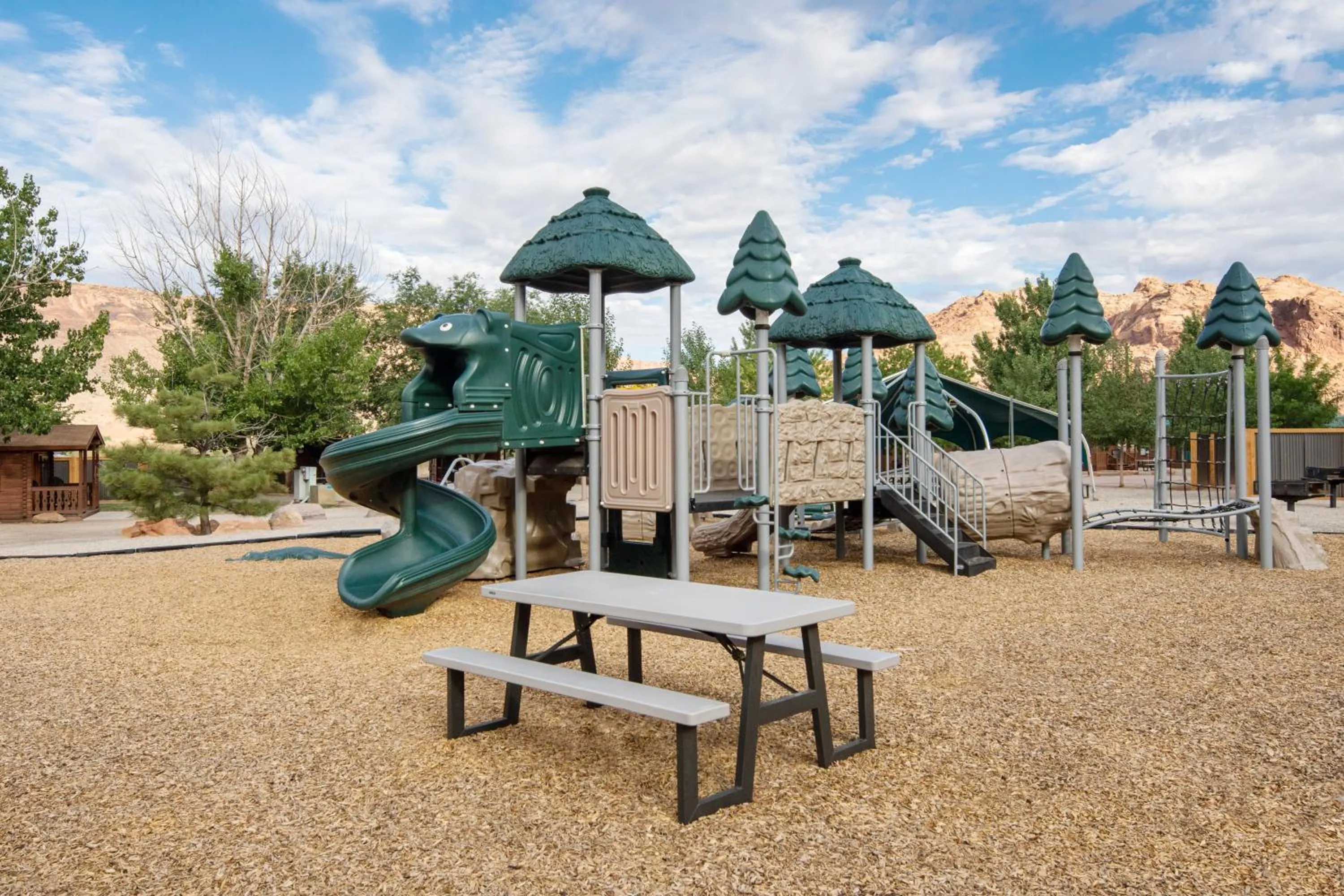 Children play ground in Sun Outdoors Arches Gateway