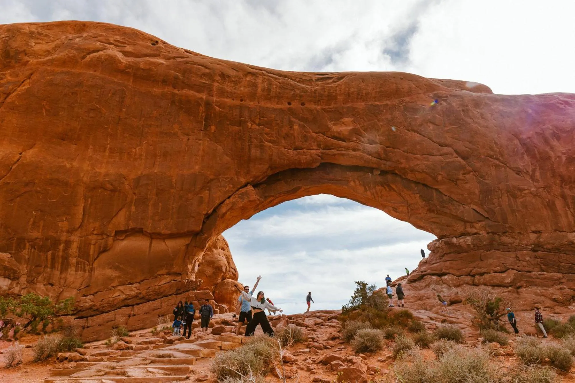 Natural landscape in Sun Outdoors Arches Gateway