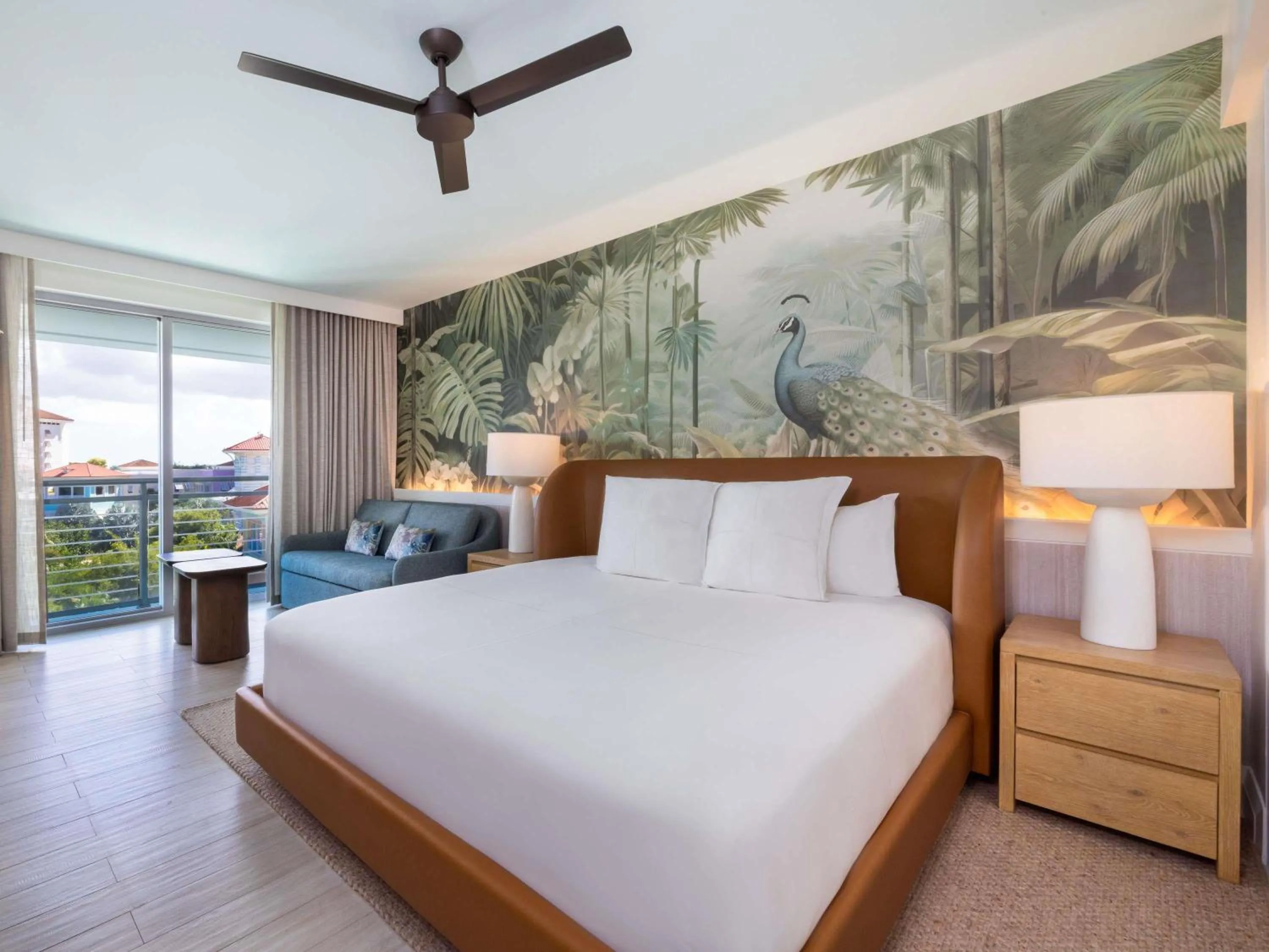 Bedroom, Bed in SLS at Baha Mar