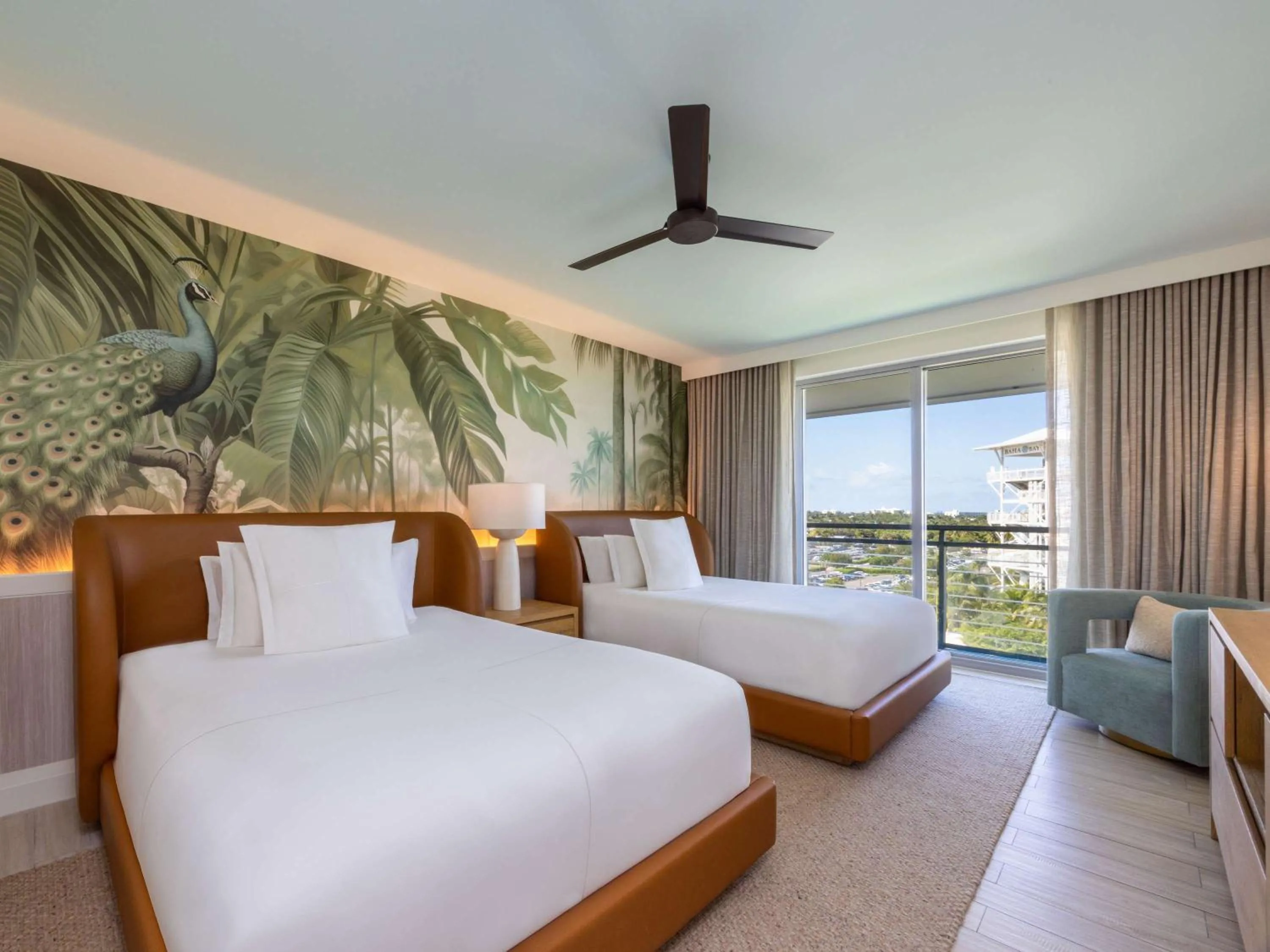 Bedroom, Bed in SLS at Baha Mar