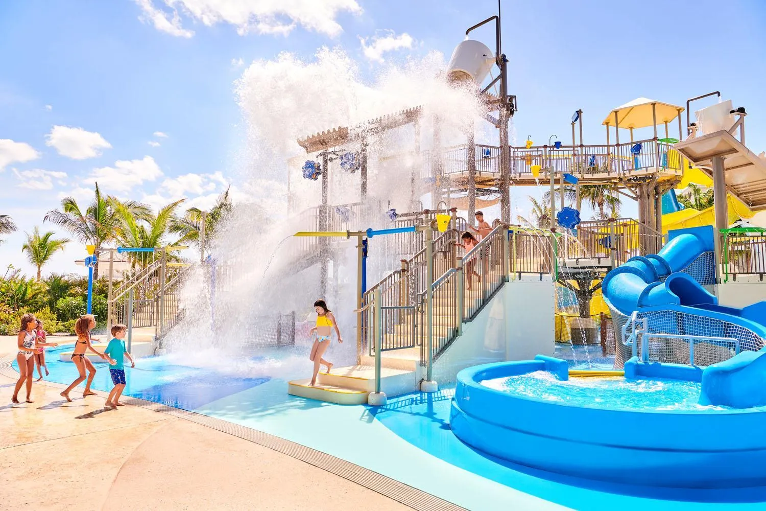 Aqua park in SLS at Baha Mar