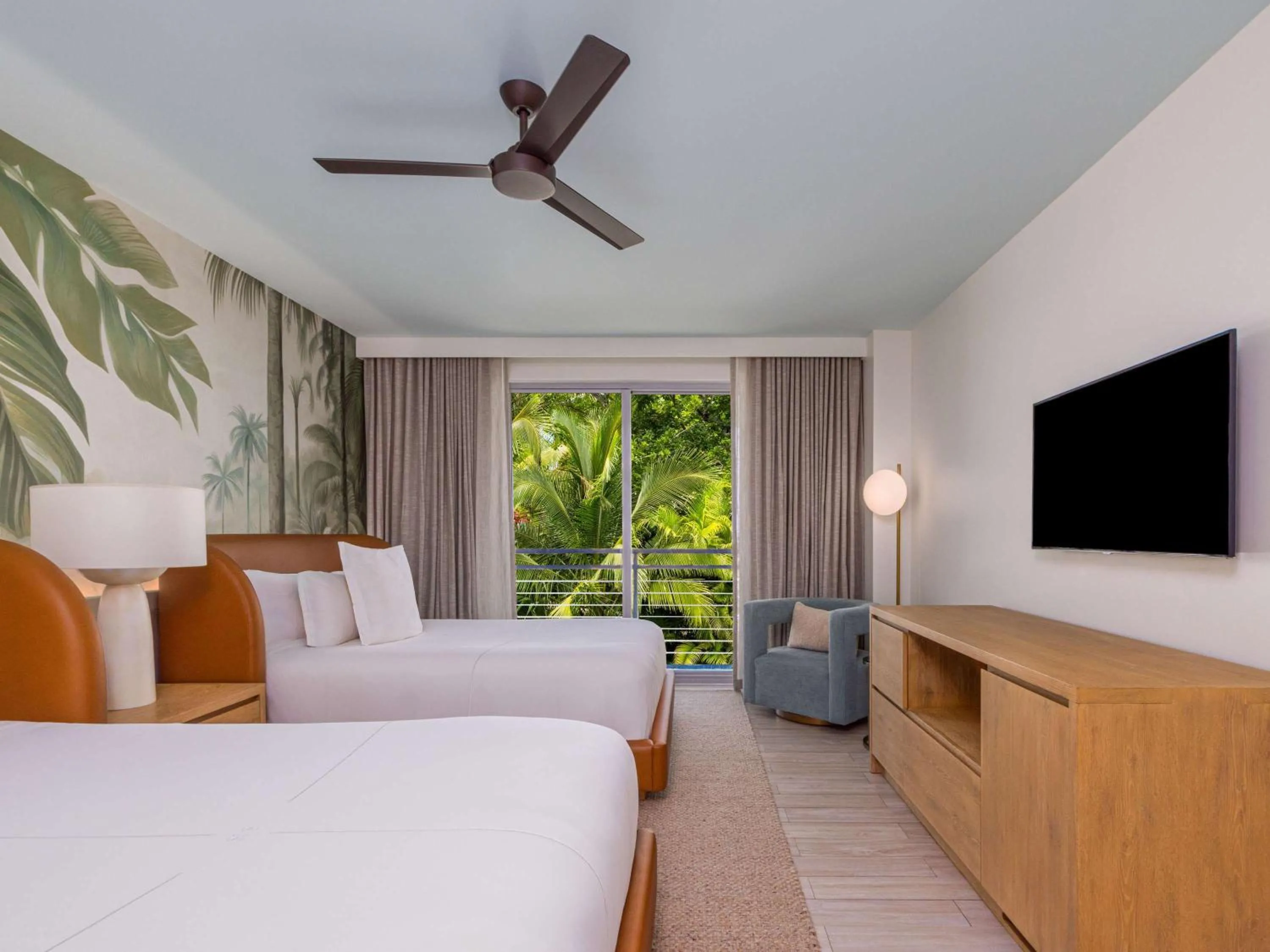 Bedroom, Bed in SLS at Baha Mar