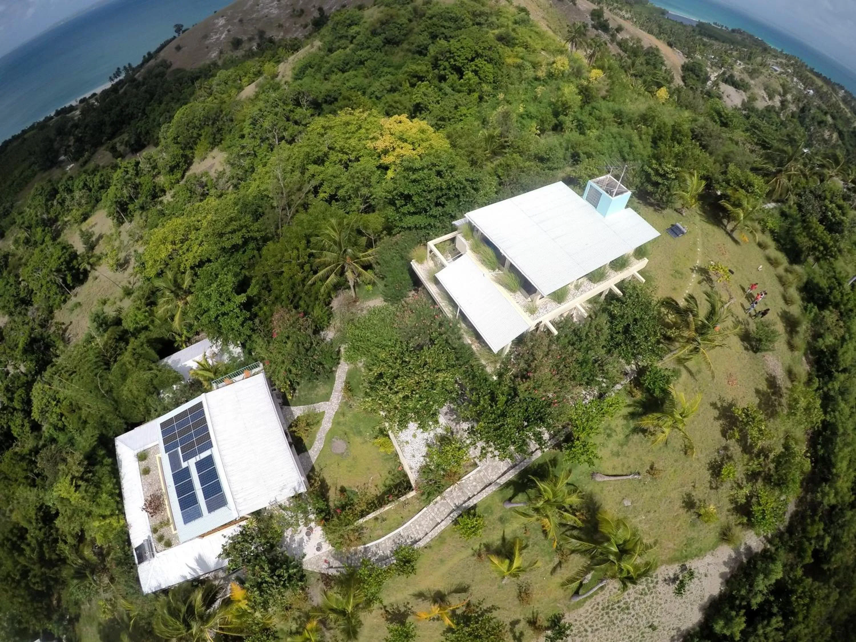 Bird's eye view in Suites la Colline