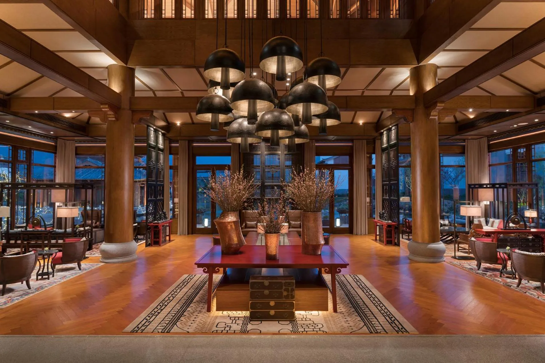 Lobby or reception in Jinmao Purelax Lijiang, The Unbound Collection By HYATT