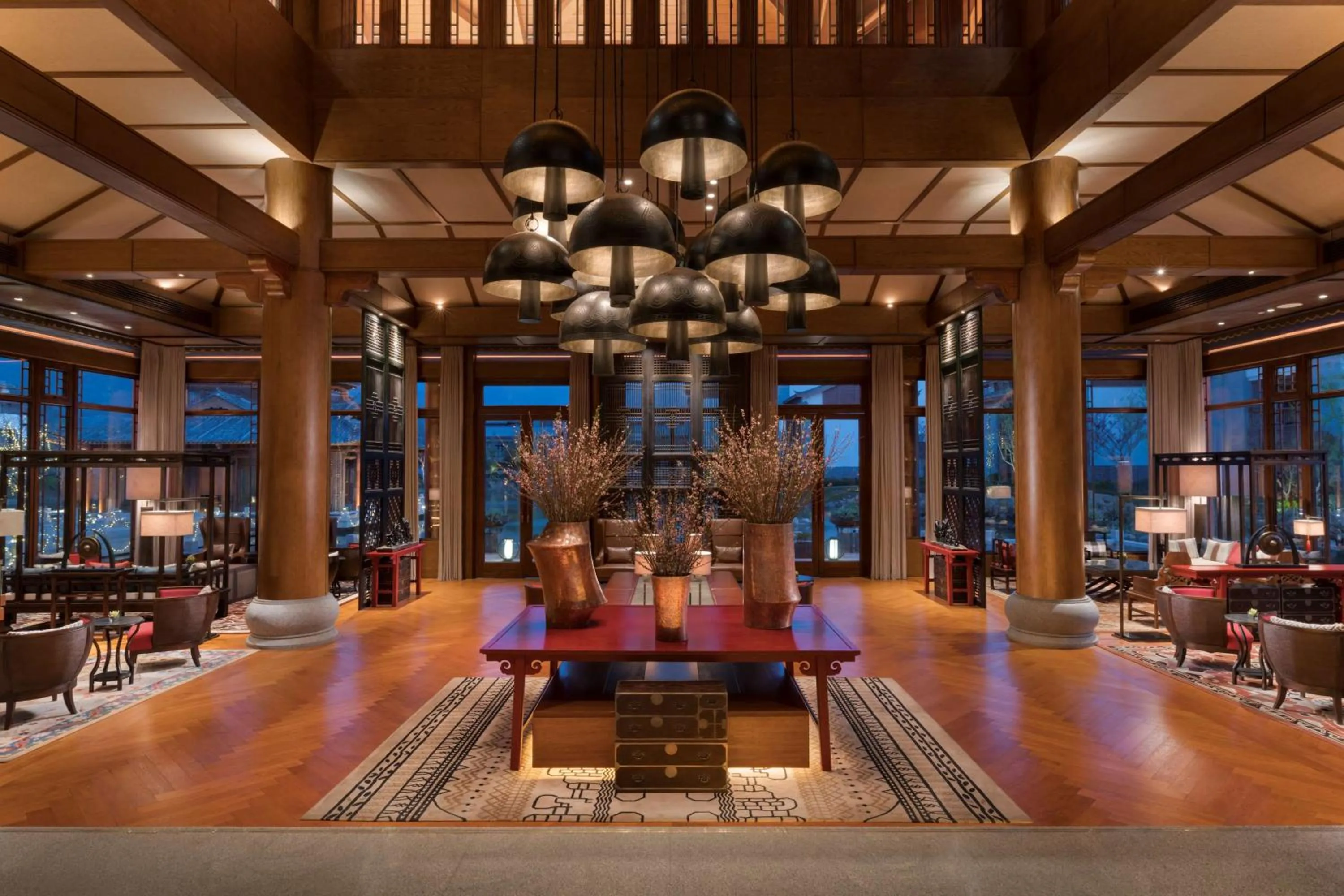 Lobby or reception in Jinmao Purelax Lijiang, The Unbound Collection By HYATT