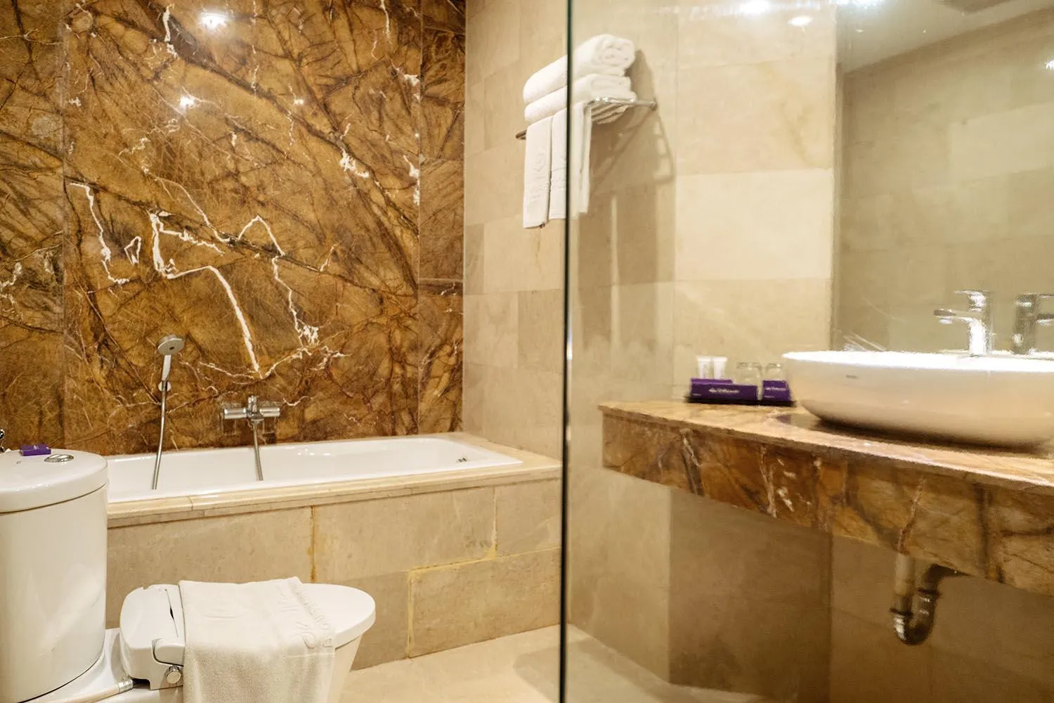 Bathroom in Da Vienna Boutique Hotel