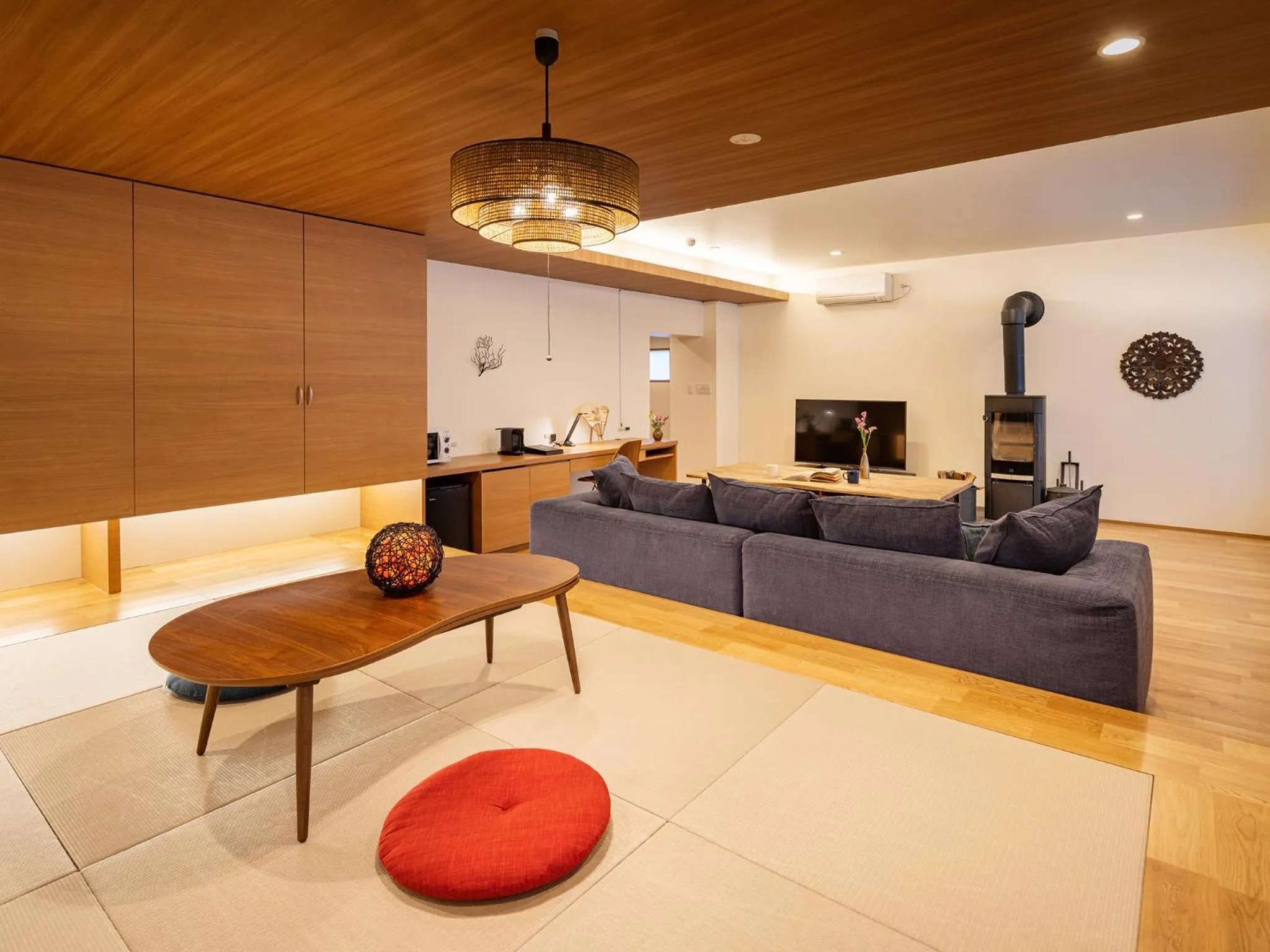 Photo of the whole room in Hakkei