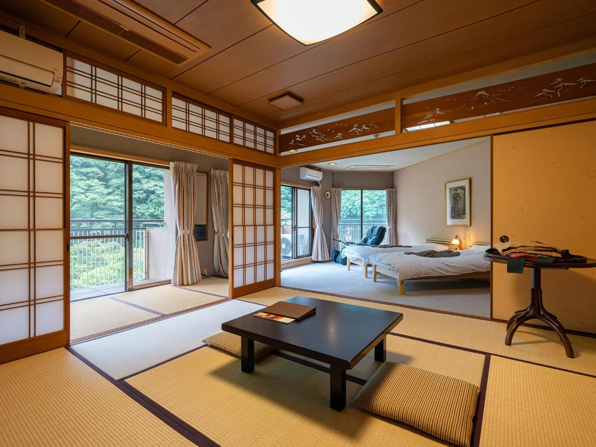 Living room, Bed in Hakkei