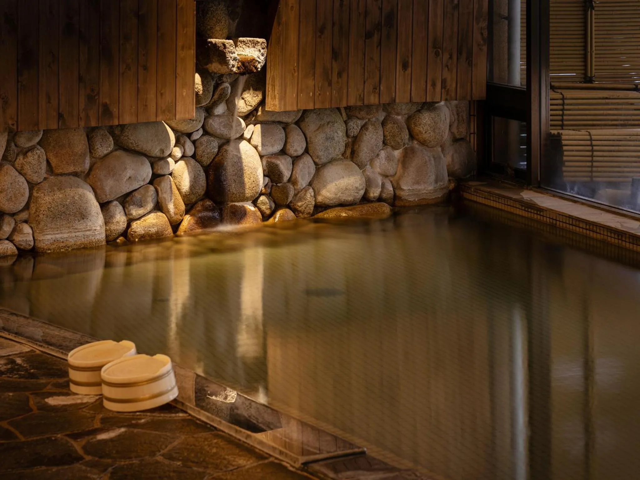 Hot Spring Bath in Hakkei