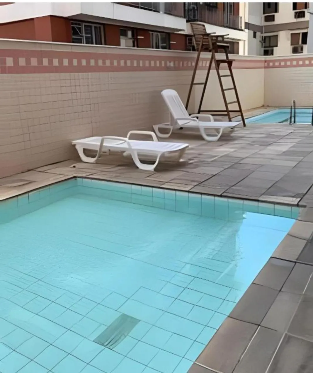 Swimming pool in SCR- Ipanema- 2 Qts com Piscina Sauna Varanda e Garagem
