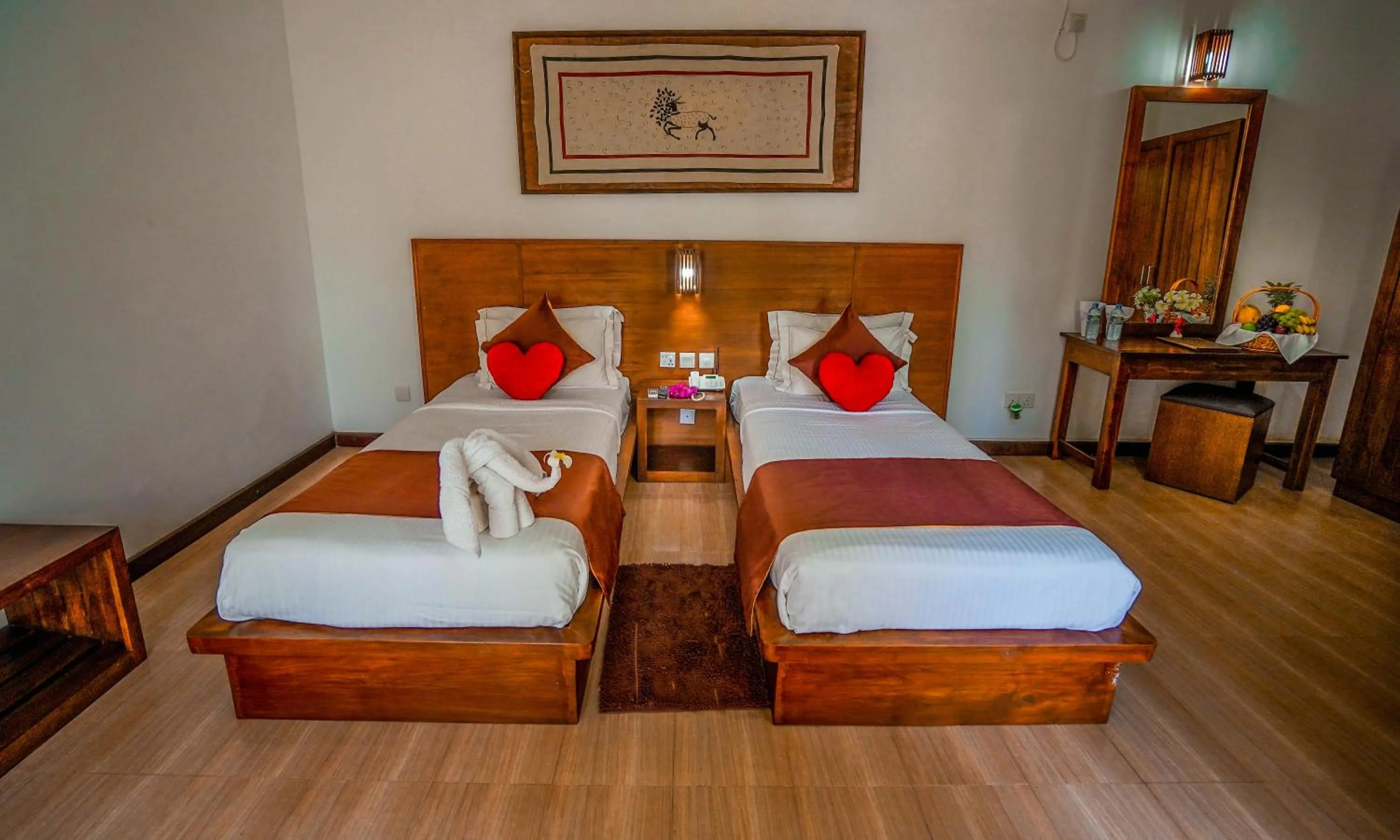 Bedroom, Bed in Hotel Tamarind Tree