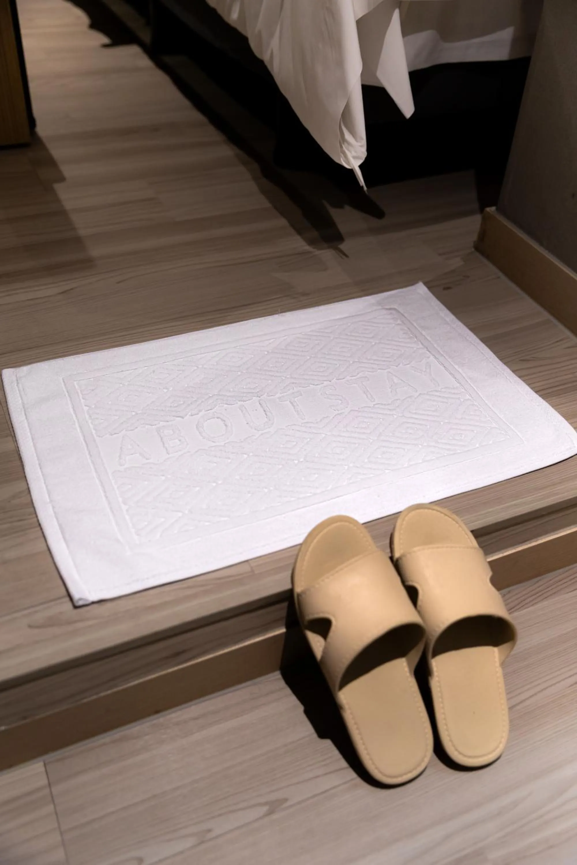 Bed in About Stay Seoul