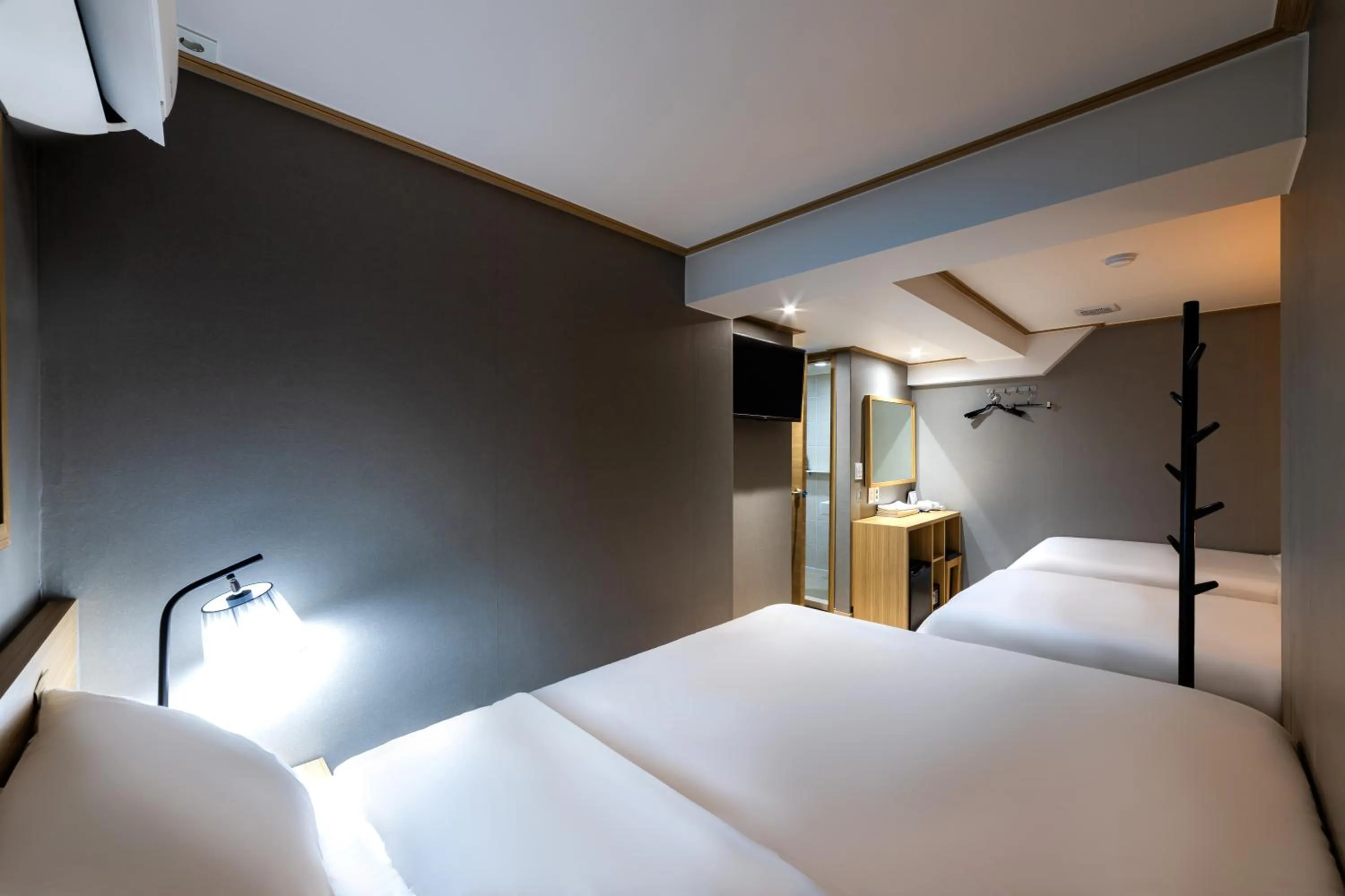 Bed in About Stay Seoul