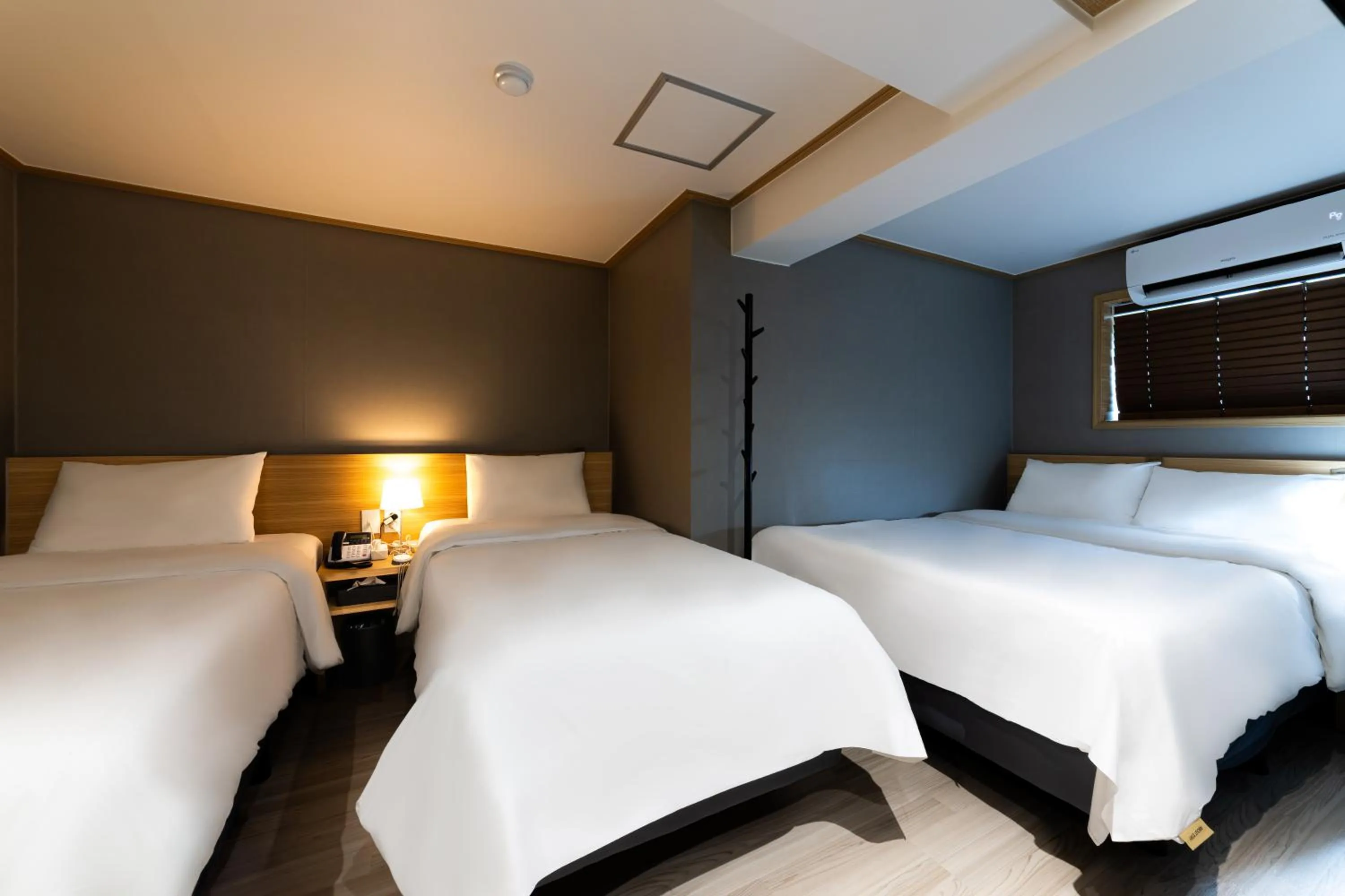 Bed in About Stay Seoul