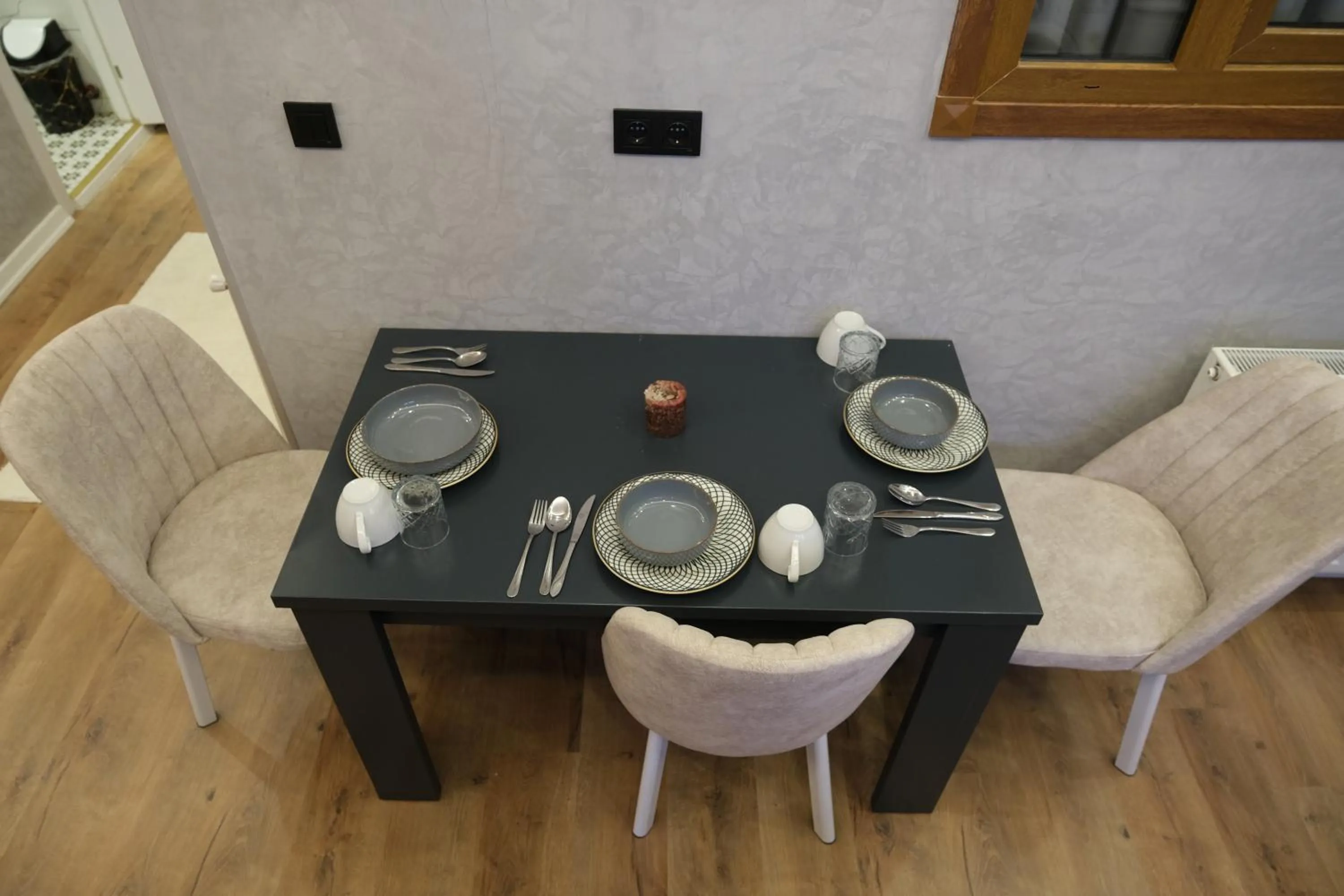 Seating area in Taksim Neo Pera Suites