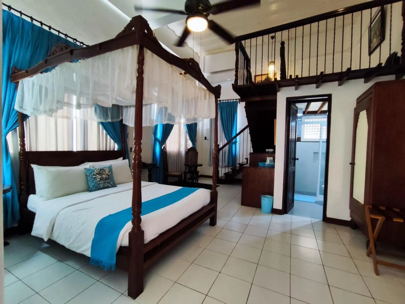 Bed in Paradores Del Castillo