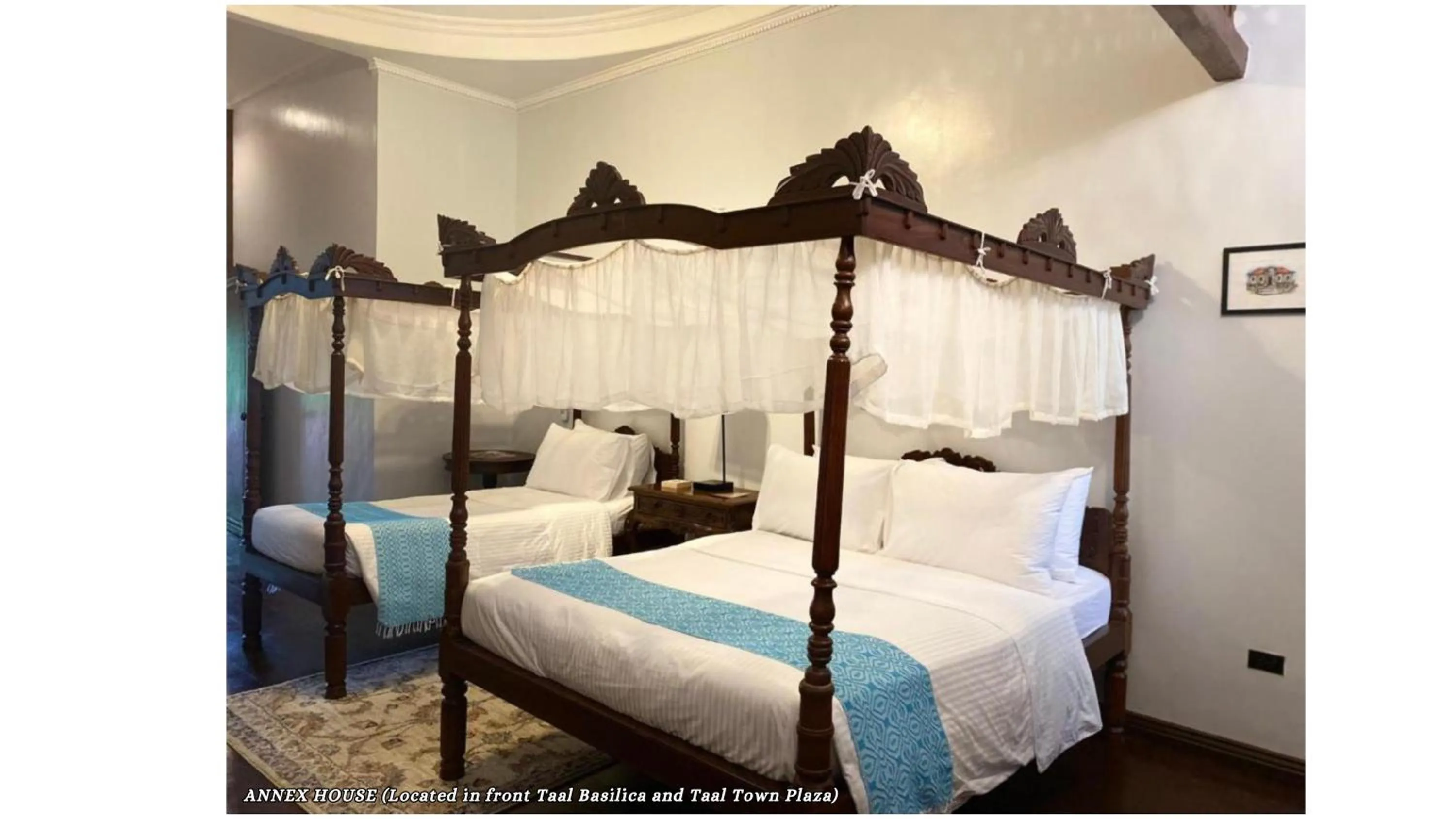 Bed in Paradores Del Castillo