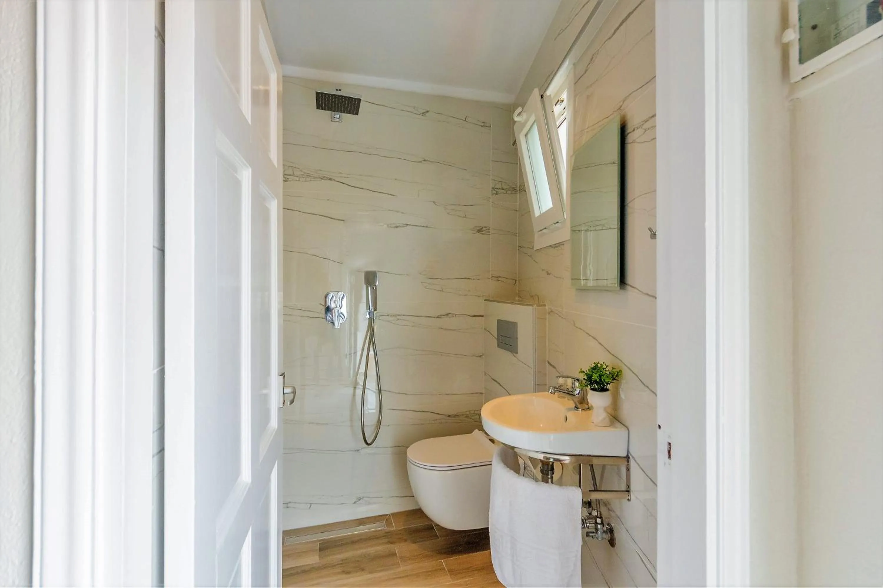 Bathroom in Nikos Villas