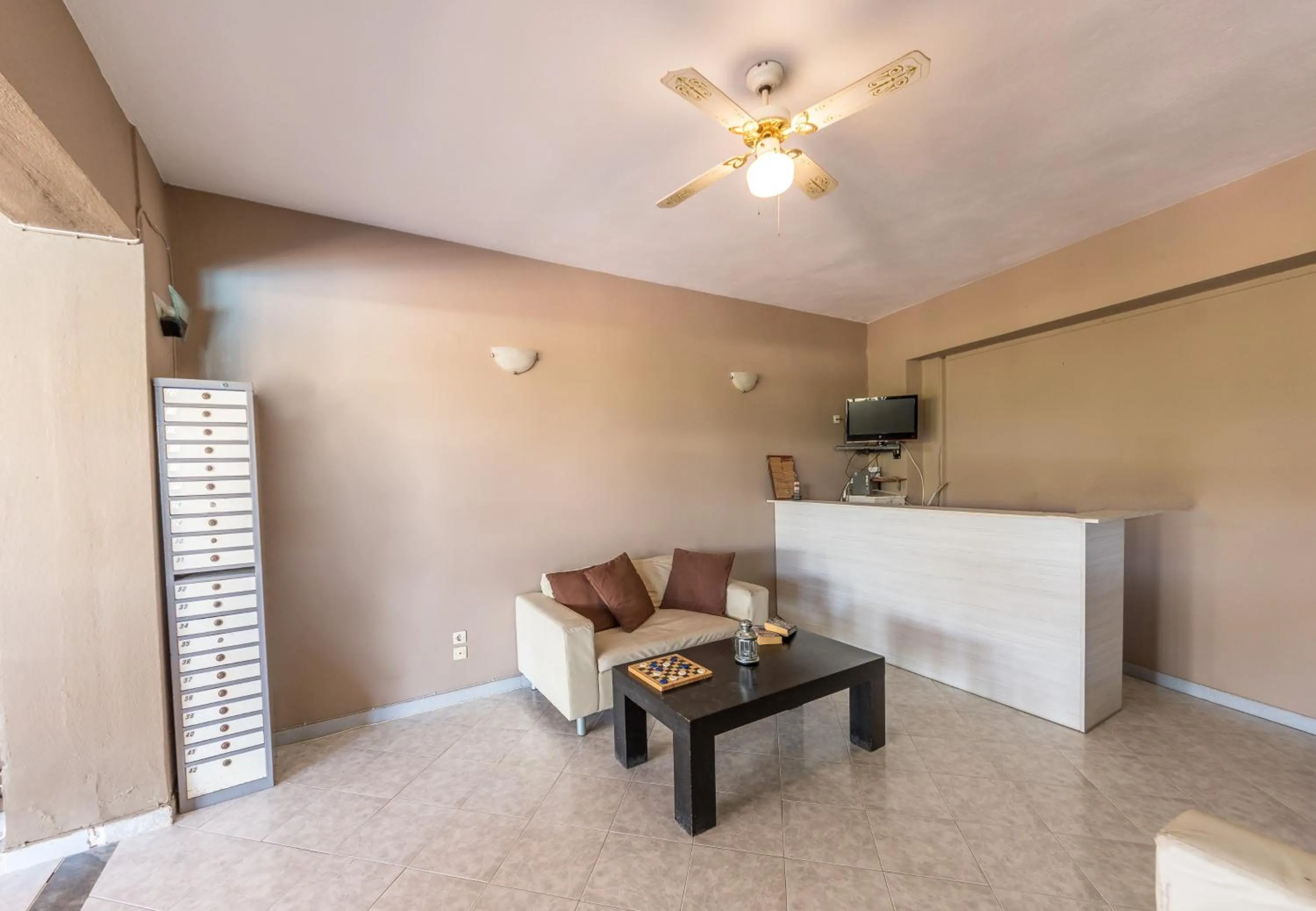 Lobby or reception in Nikos Villas