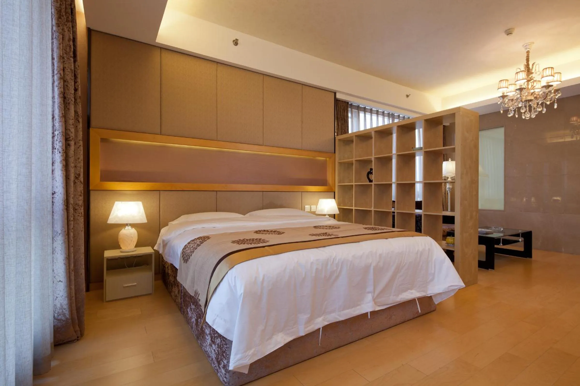 Bedroom in Beijing Xinxiang Yayuan Apartment (Sanlitun)