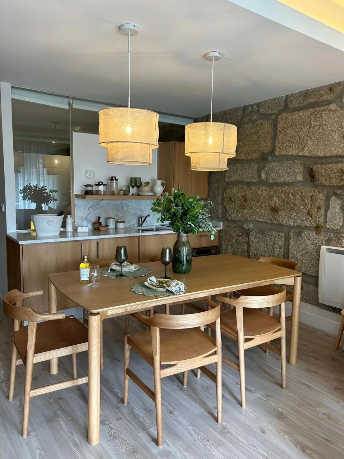 Kitchen or kitchenette in Largo São Domingos by Innapartments