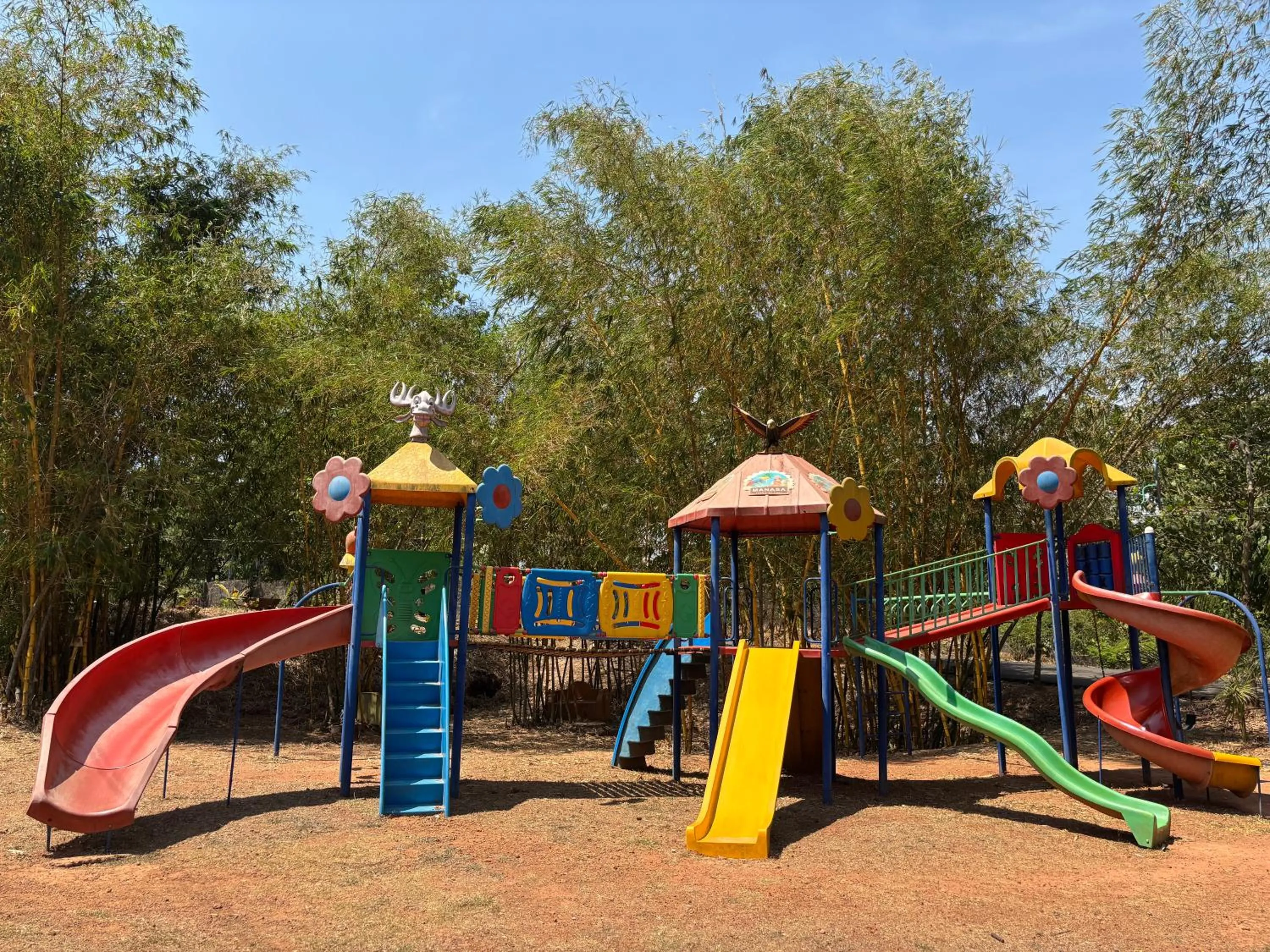 Children play ground in Manasa Water Park and Resort