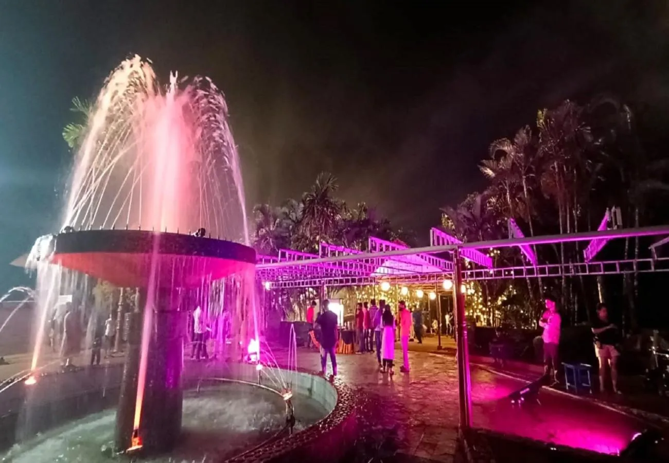 Aqua park in Manasa Water Park and Resort