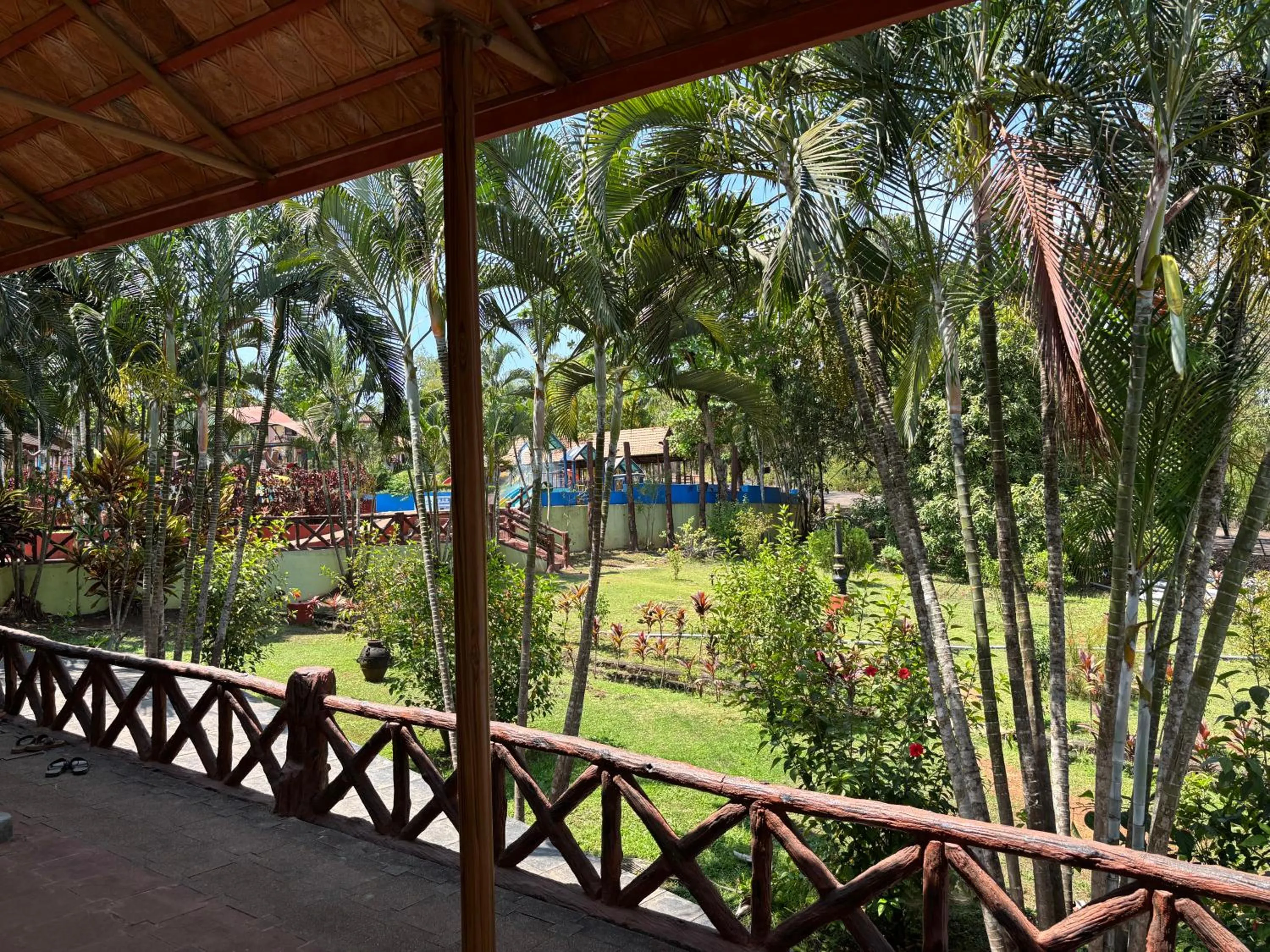 Garden in Manasa Water Park and Resort