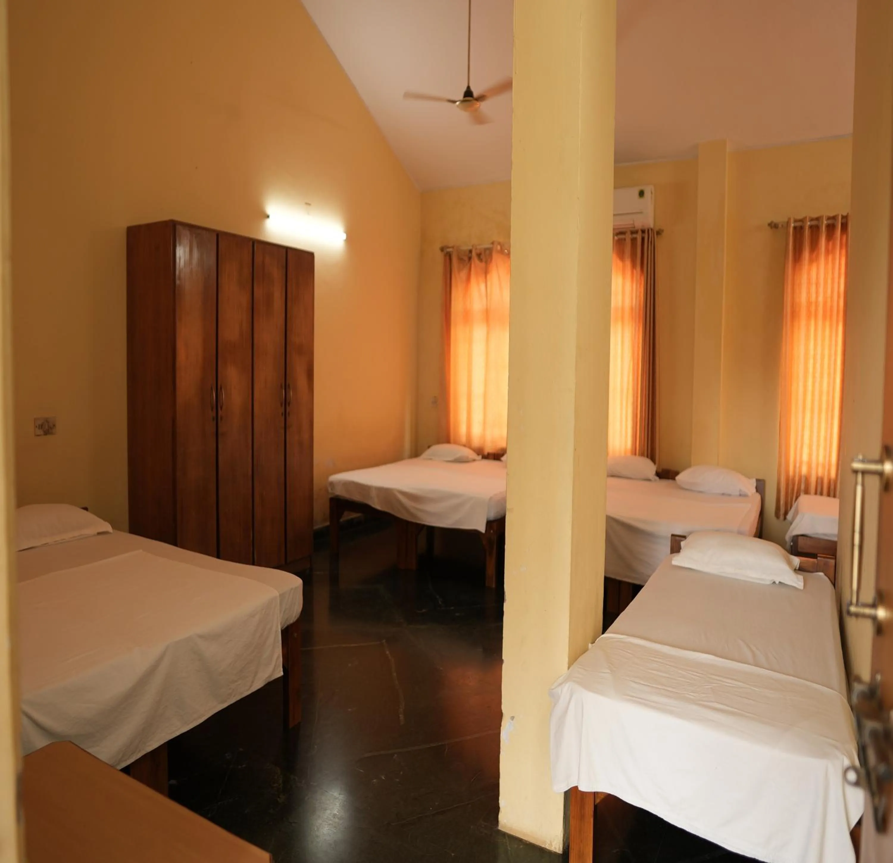 Bed in Manasa Water Park and Resort