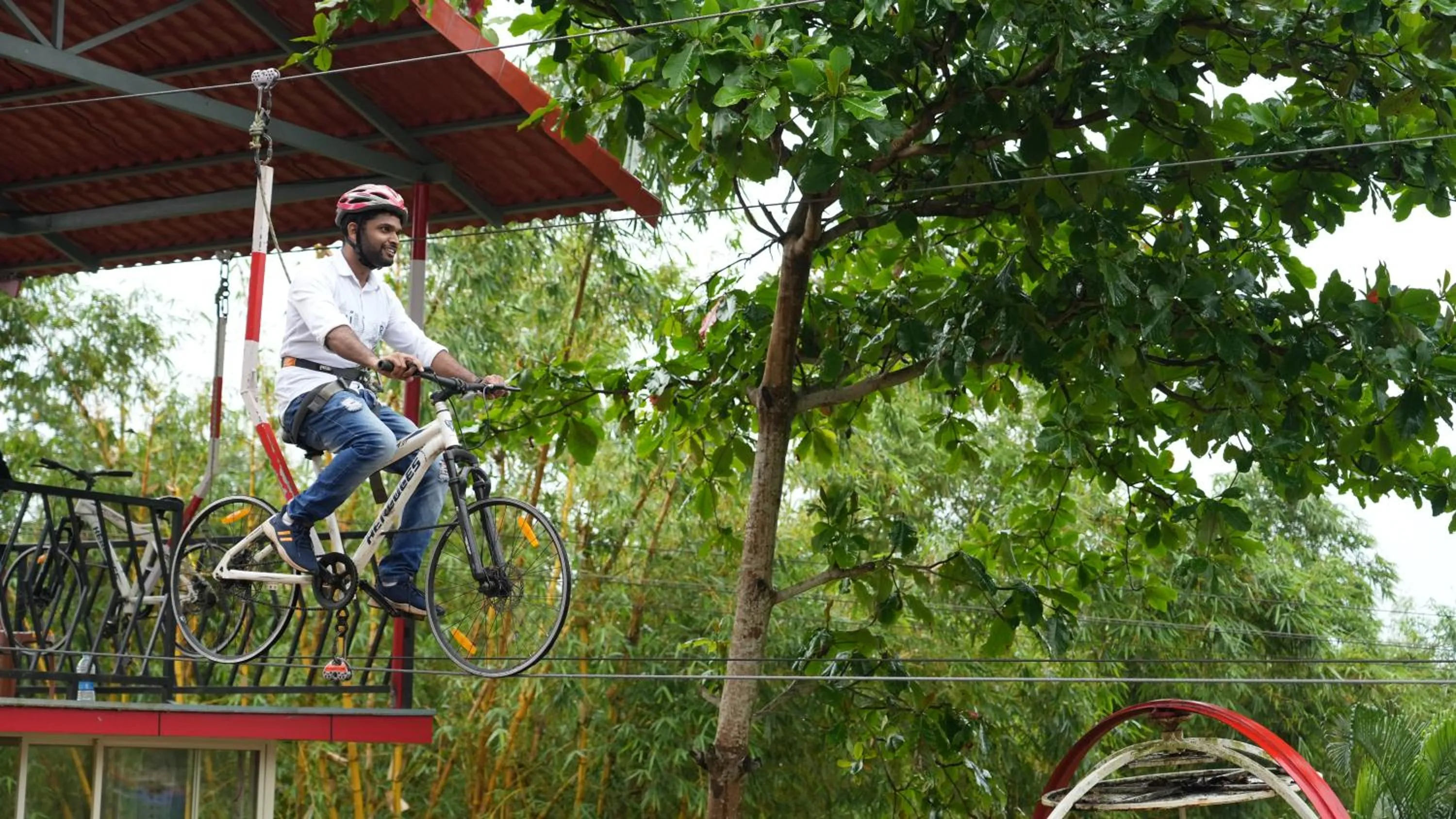 Children play ground in Manasa Water Park and Resort