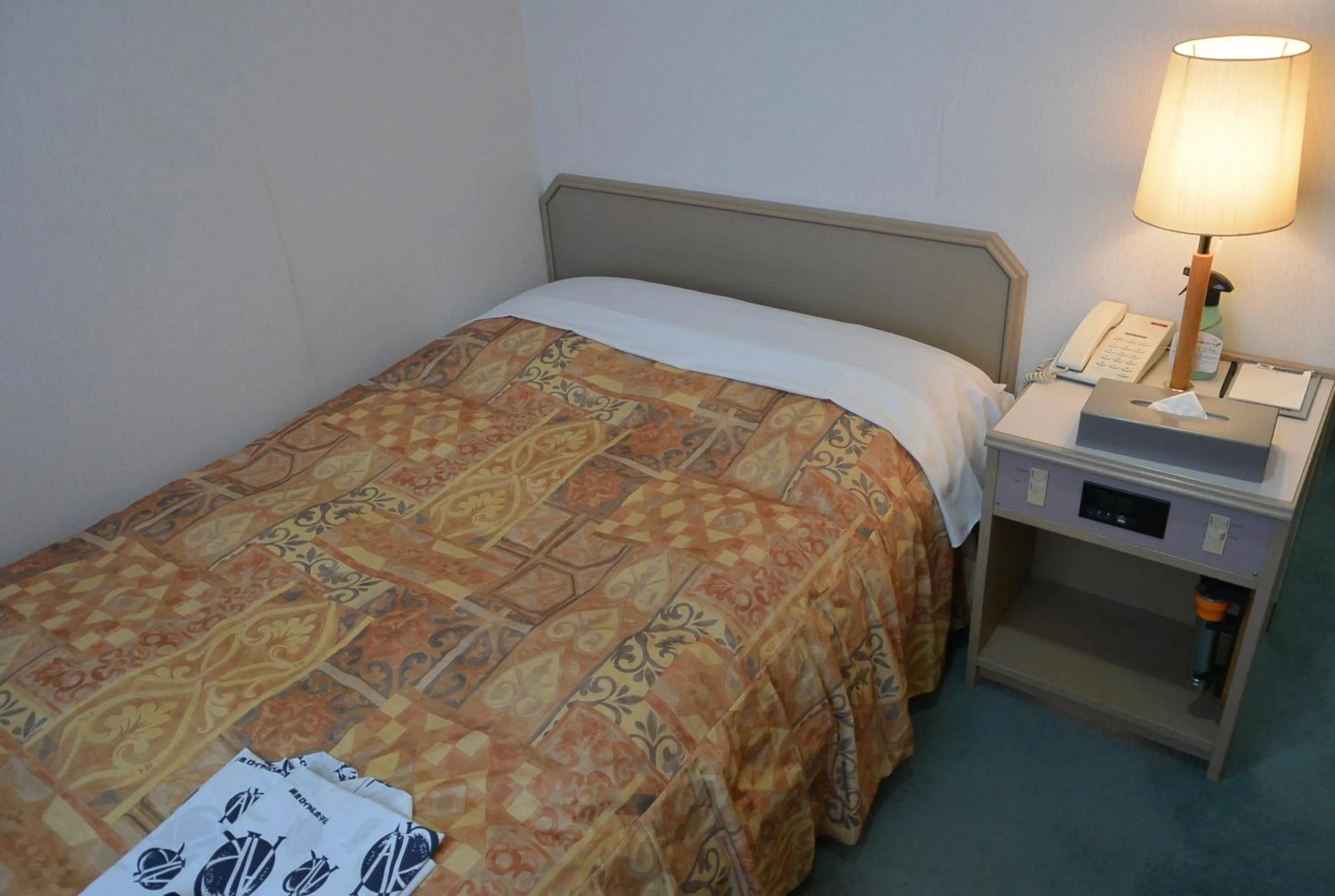 Bed in Abashiri Royal Hotel