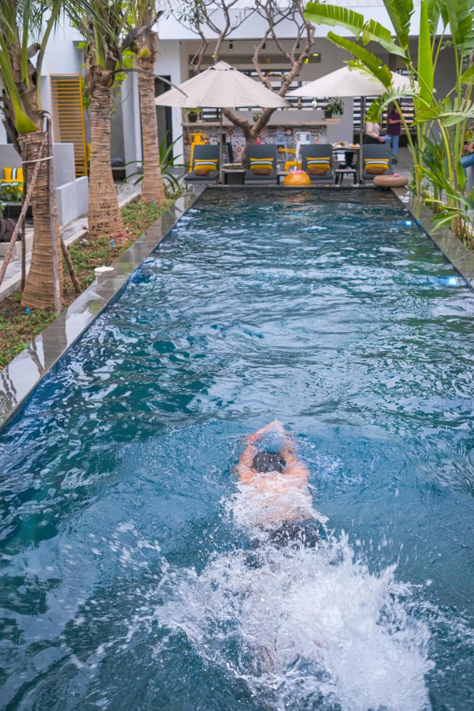 Pool view in veHaa BOUTIQUE HOTEL