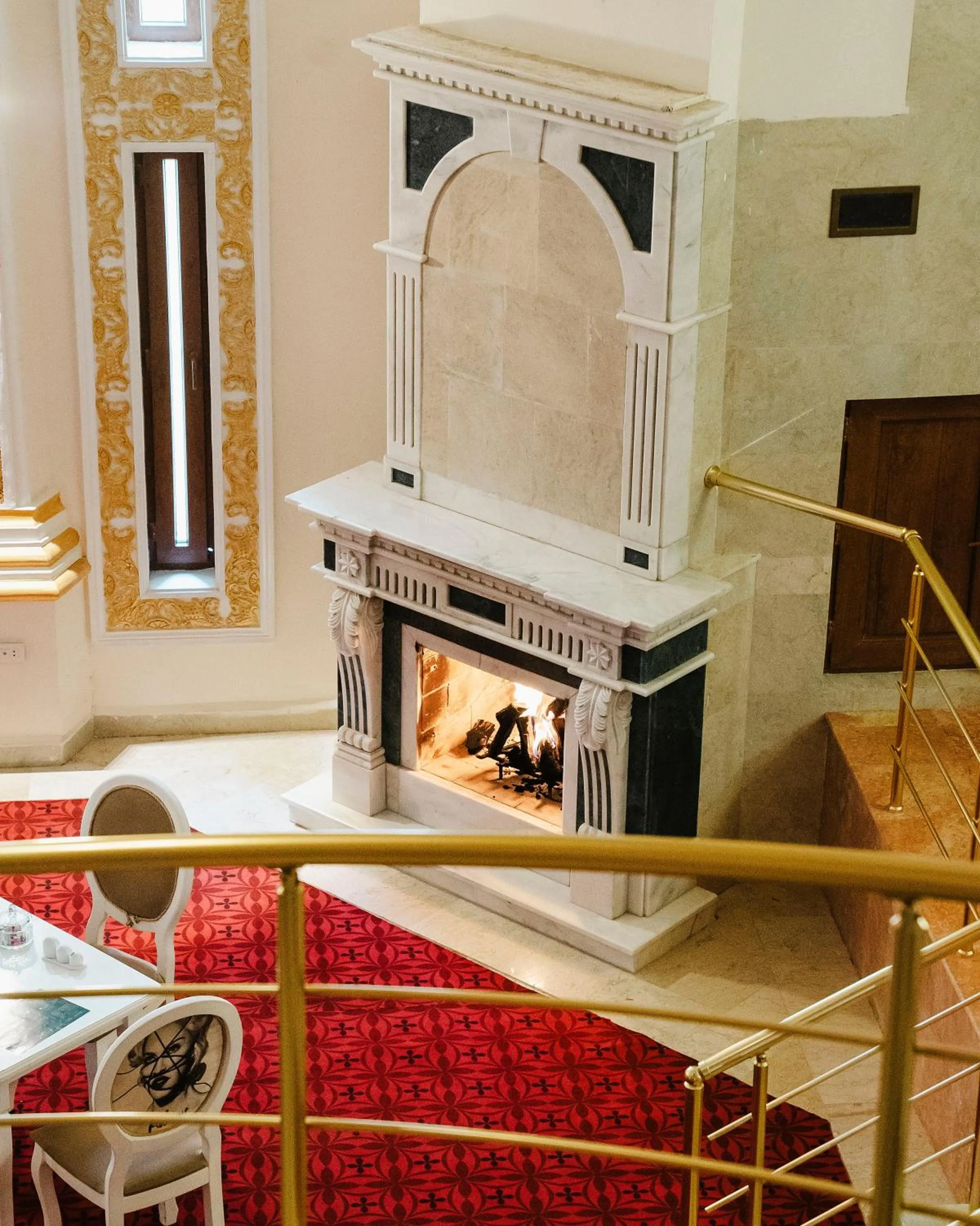 Living room in Olive Garden Baku Hotel