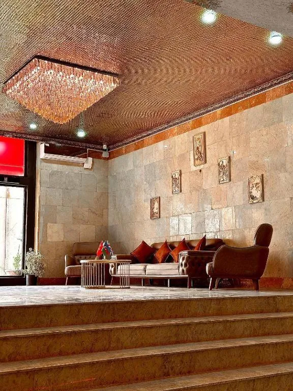 Living room in Olive Garden Baku Hotel