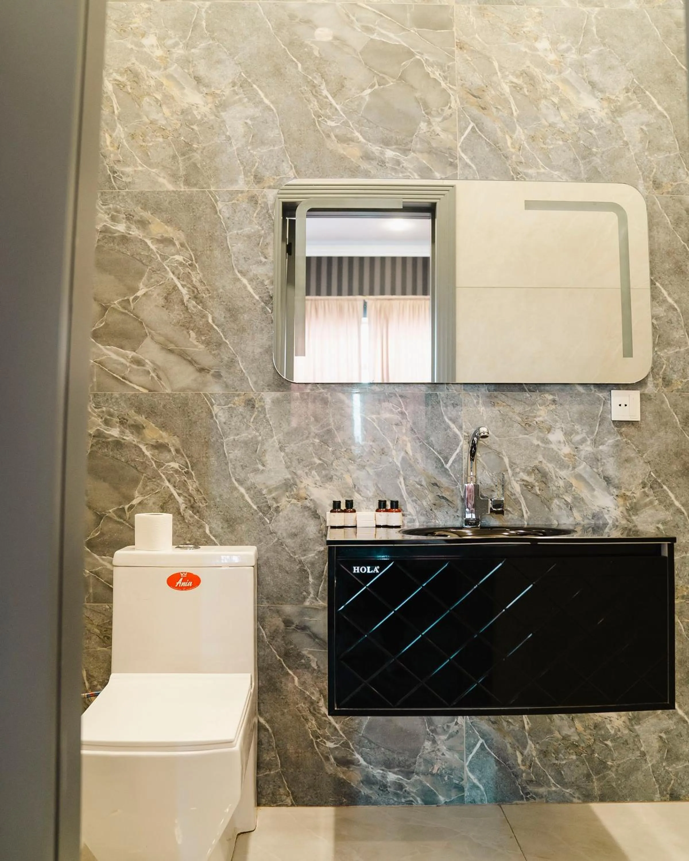 Bathroom in Olive Garden Baku Hotel